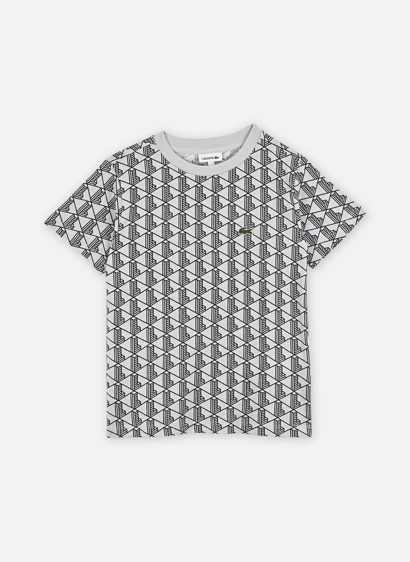 Vêtements Lacoste Monogram Print Tee pour Enfant - vue 1