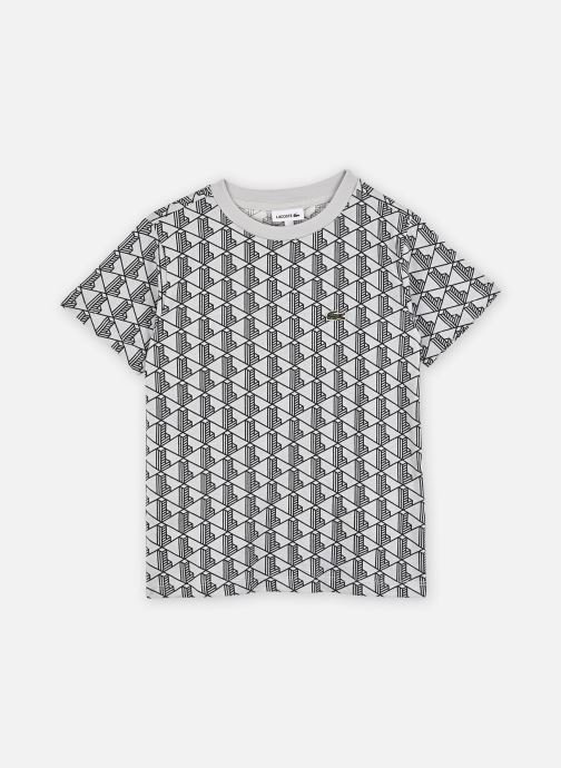 Lacoste Tee-shirts manches courtes Monogram Print Tee garçon gris