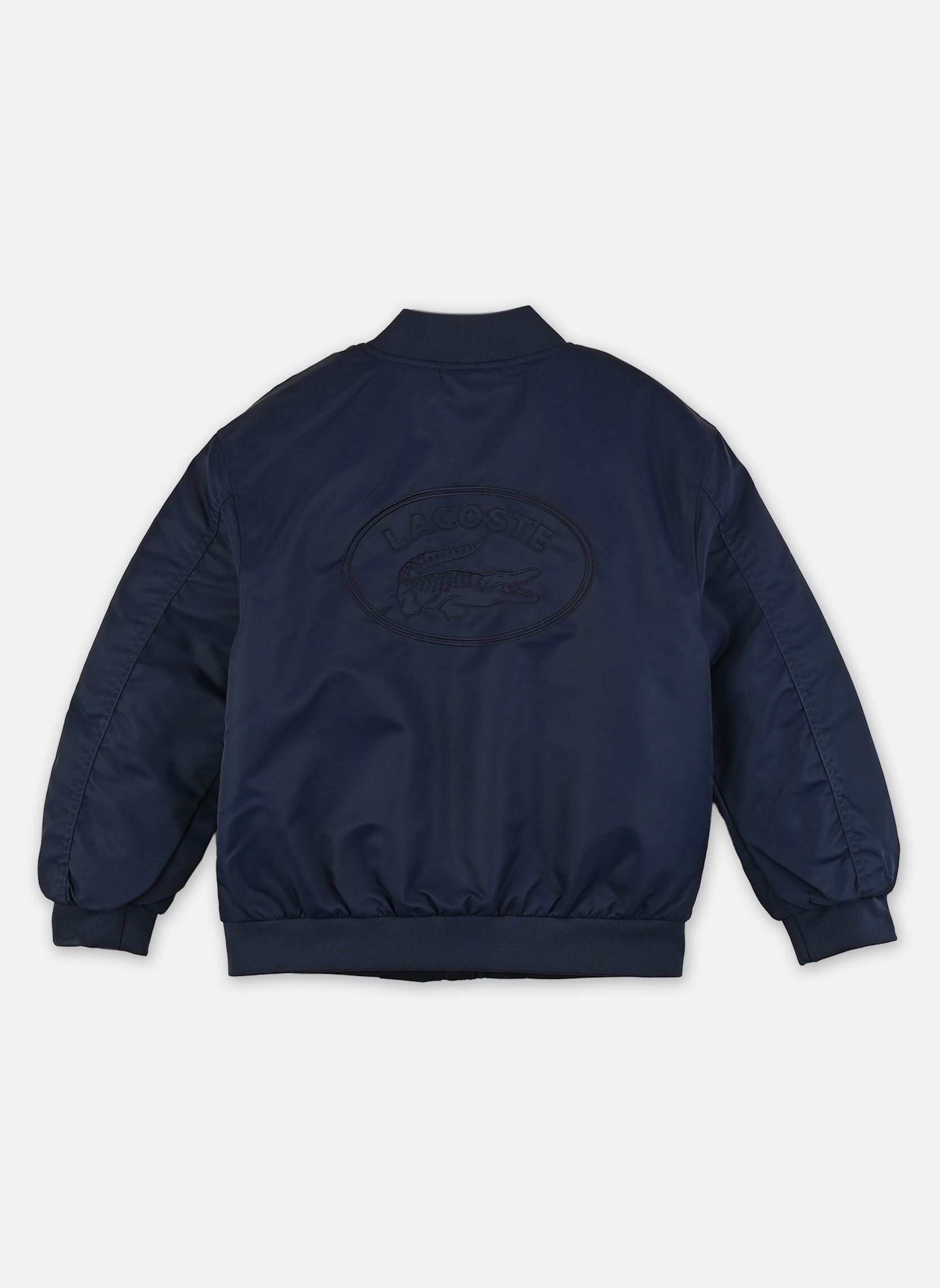 Blousons Lacoste Nylon Bomber garçon bleu Lacoste Blousons Lacoste Nylon Bomber garçon bleu MARINE