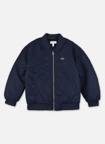 Blousons Lacoste Nylon Bomber garçon bleu