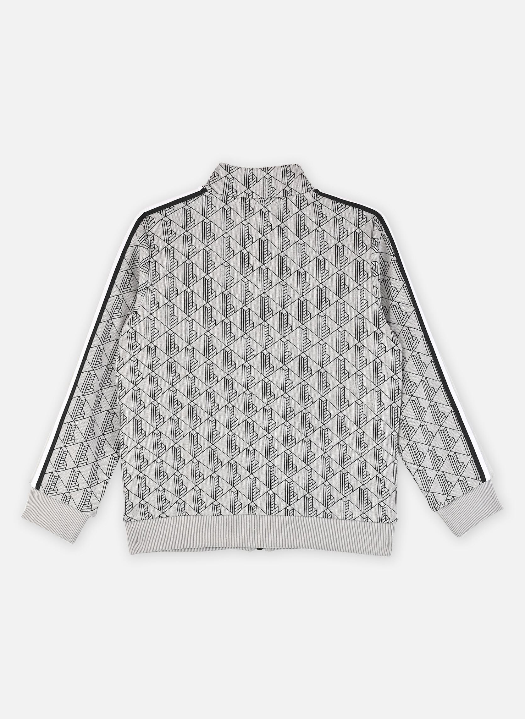 Vestes de survêtement Monogram Full Zip Top garçon gris Lacoste Vestes de survêtement Monogram Full Zip Top garçon gris Calluna
