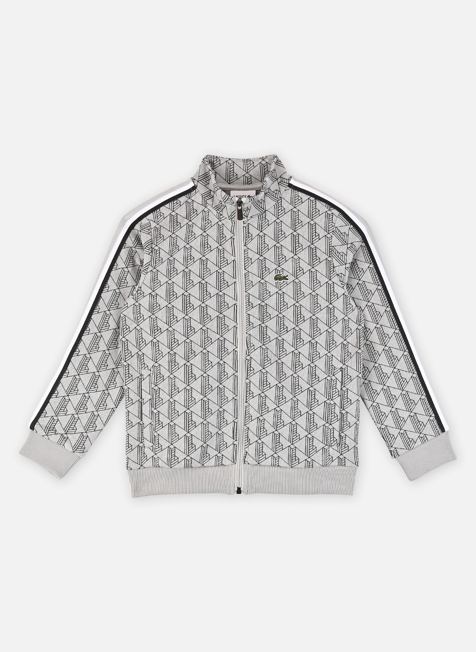 Vêtements Lacoste Monogram Full Zip Top pour Enfant