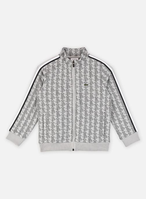 Lacoste Giacche da tuta Monogram Full Zip Top bambino grigio
