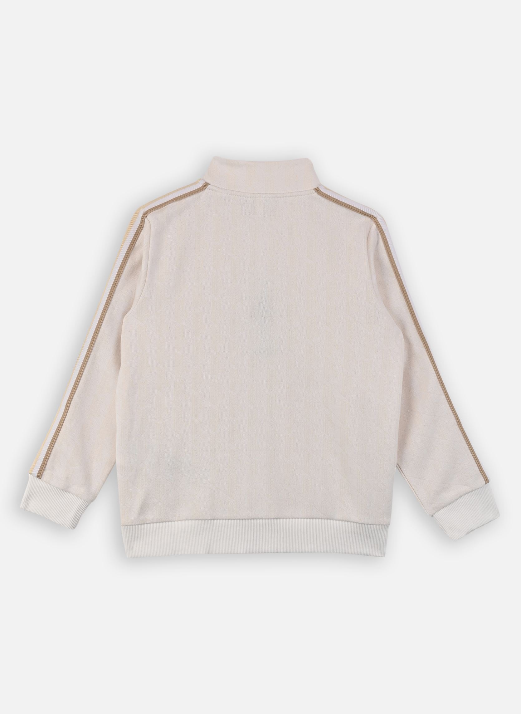 Vestes de survêtement Monogram Full Zip Top garçon blanc Lacoste Vestes de survêtement Monogram Full Zip Top garçon blanc Blanc