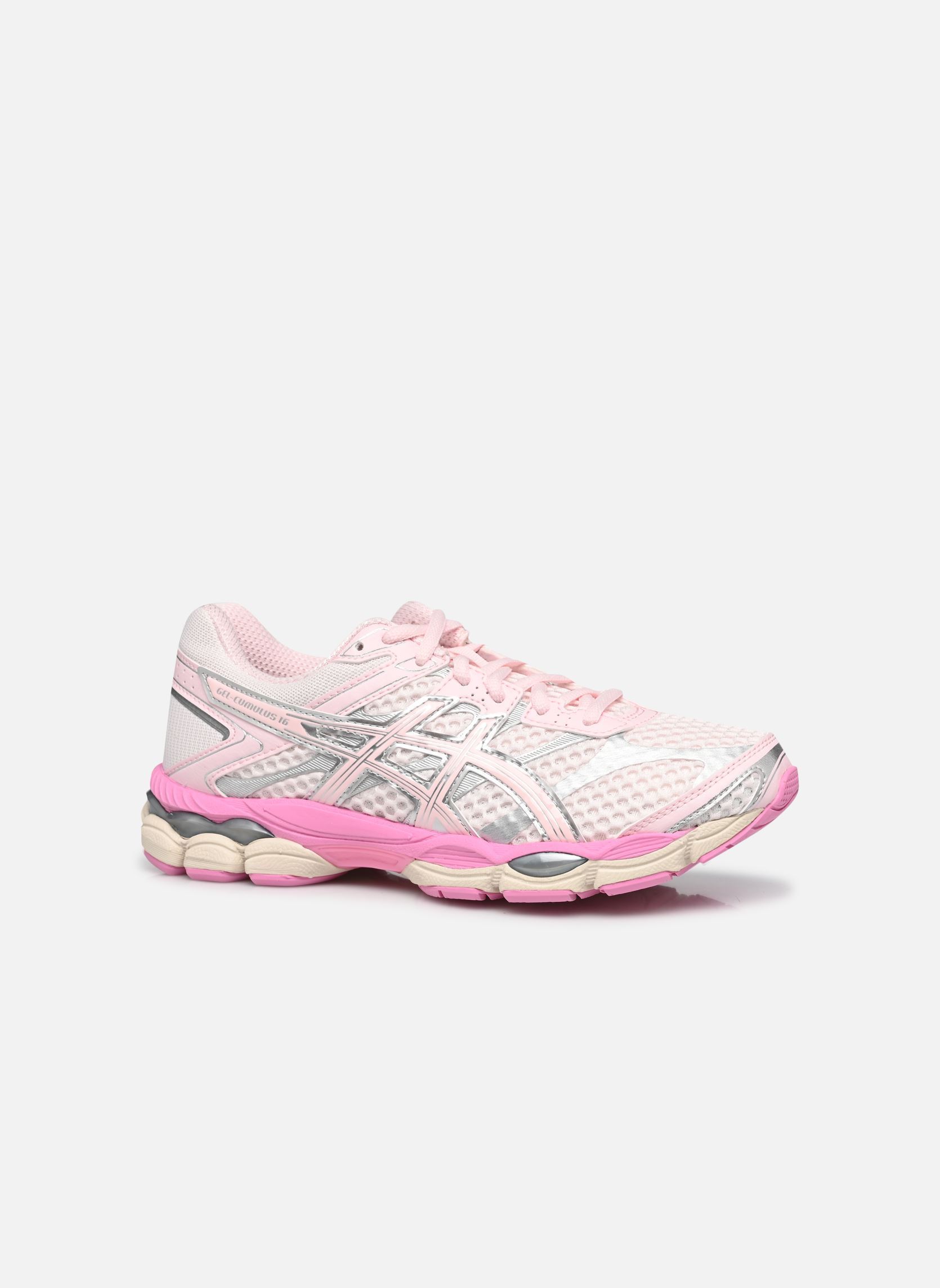 Baskets GEL-CUMULUS 16 femme rose Asics Baskets GEL-CUMULUS 16 femme rose PALE PINK/PINK SALT