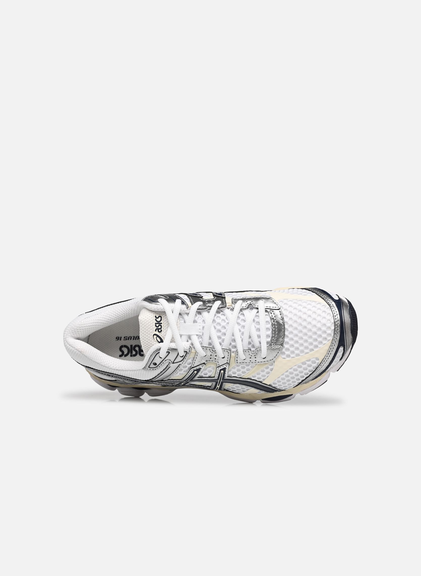 Baskets GEL-CUMULUS 16 homme blanc Asics Baskets GEL-CUMULUS 16 homme blanc WHITE/MIDNIGHT