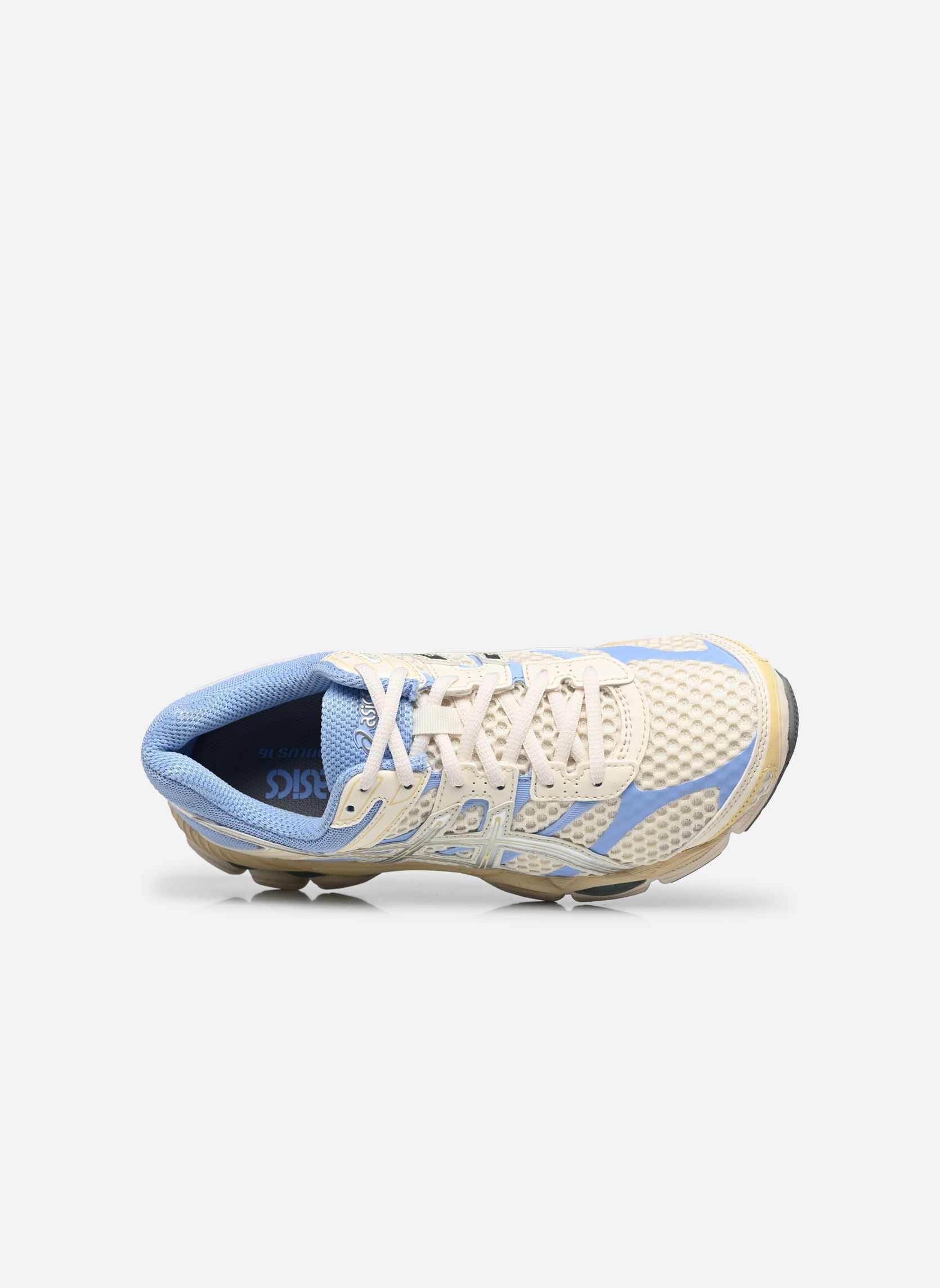 Baskets GEL-CUMULUS 16 bleu Asics Baskets GEL-CUMULUS 16 bleu IVORY/PURE SILVER