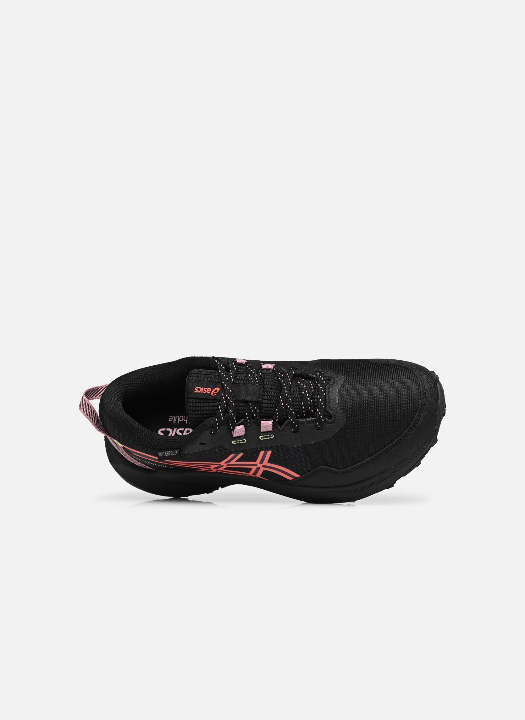 Sportschoenen GEL-VENTURE 11 Waterproof dames zwart Asics Sportschoenen GEL-VENTURE 11 Waterproof dames zwart BLACK/WATERMELON