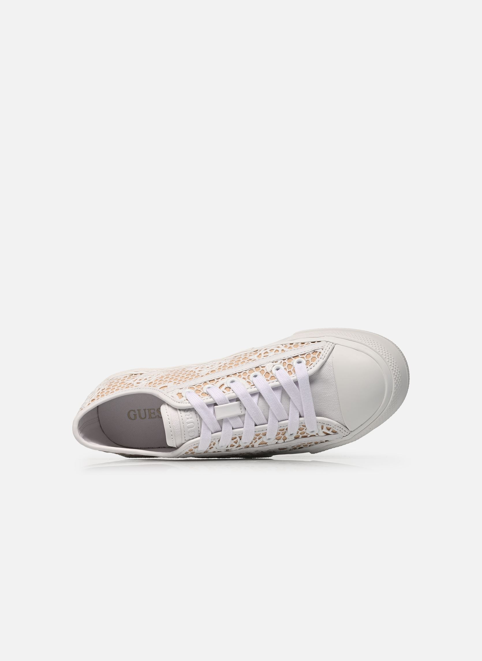Niedrige Sneaker CAREY2 damen weiß Guess Niedrige Sneaker CAREY2 damen weiß White
