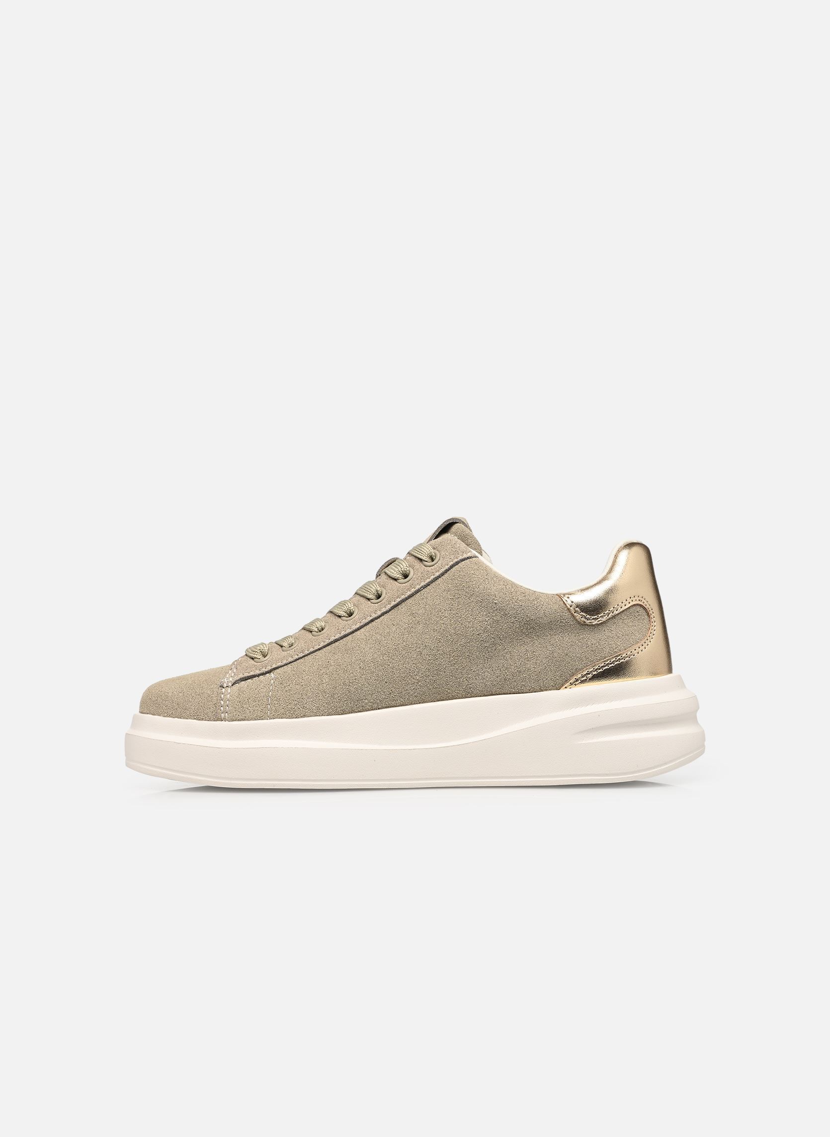 Niedrige Sneaker ELBINA12 damen beige Guess Niedrige Sneaker ELBINA12 damen beige Taupe