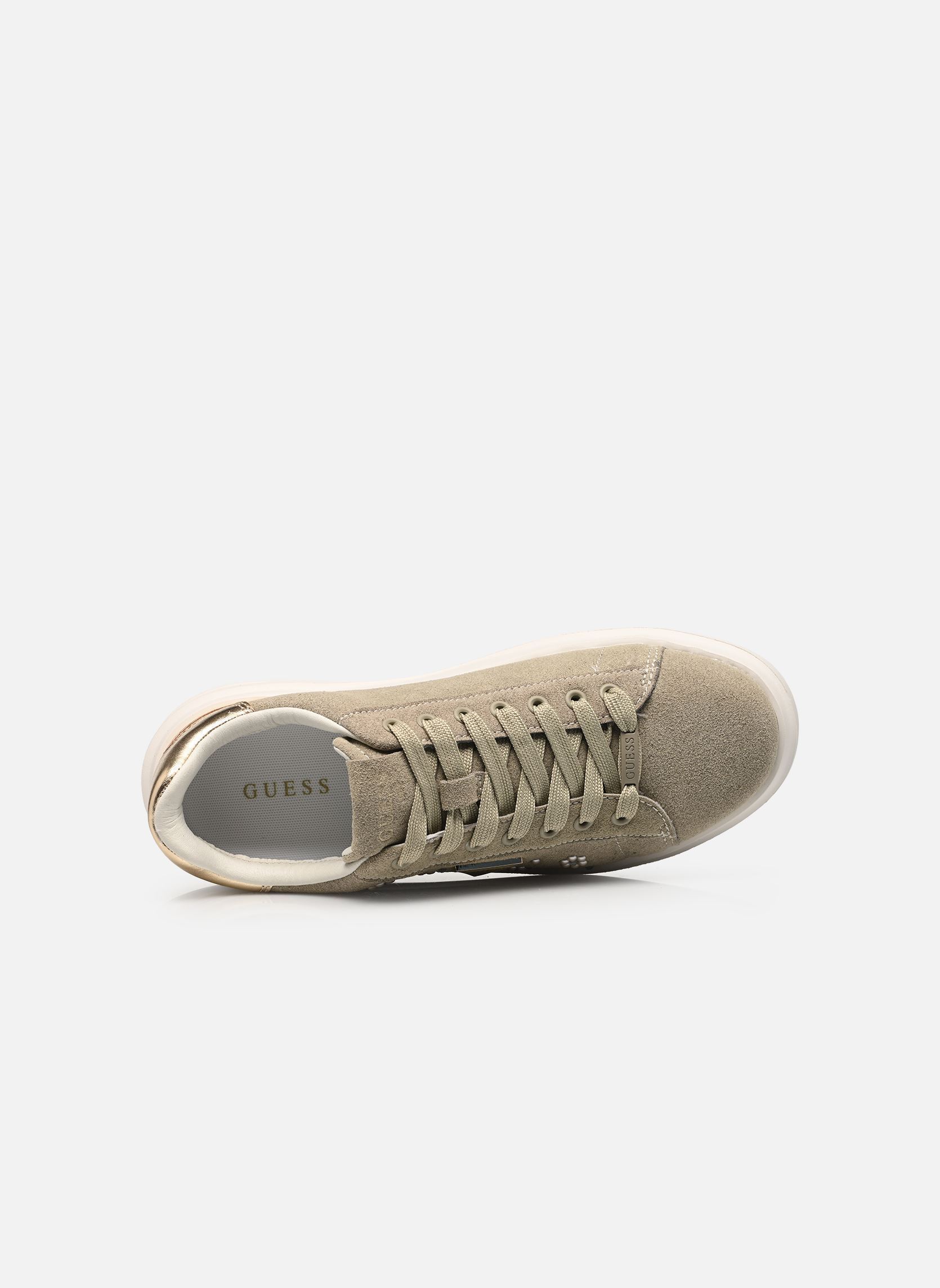 Niedrige Sneaker ELBINA12 damen beige Guess Niedrige Sneaker ELBINA12 damen beige Taupe