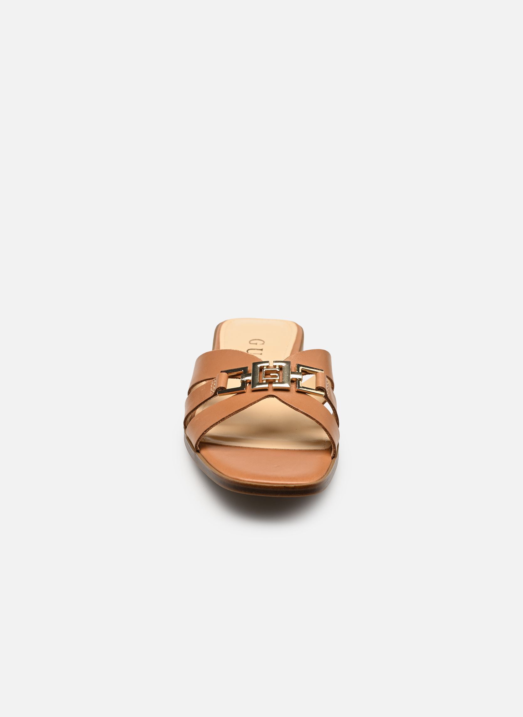 Pantoletten REALLA damen braun Guess Pantoletten REALLA damen braun Tan