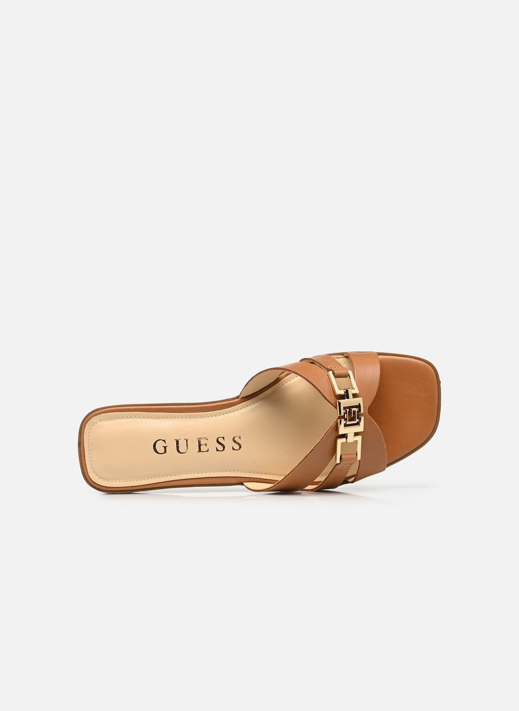Pantoletten REALLA damen braun Guess Pantoletten REALLA damen braun Tan