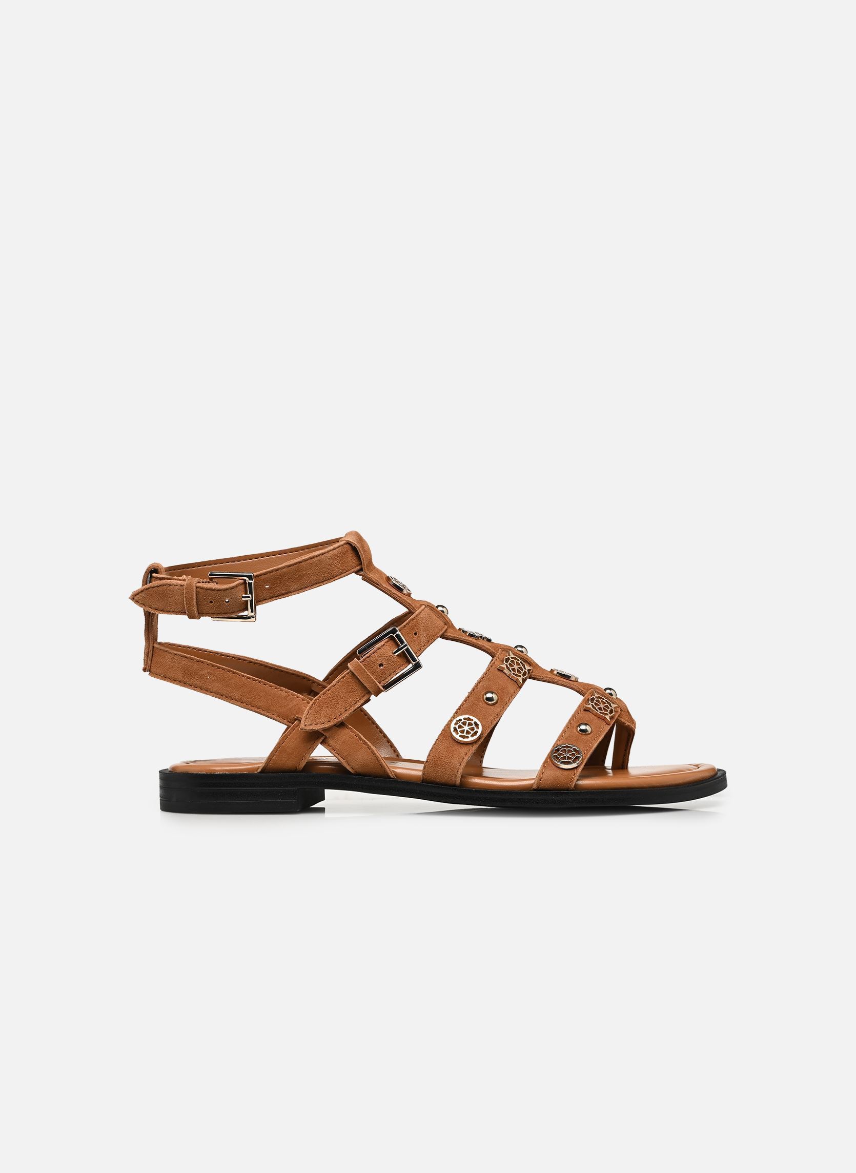 Sandales YAZZA2 femme marron Guess Sandales YAZZA2 femme marron Brown