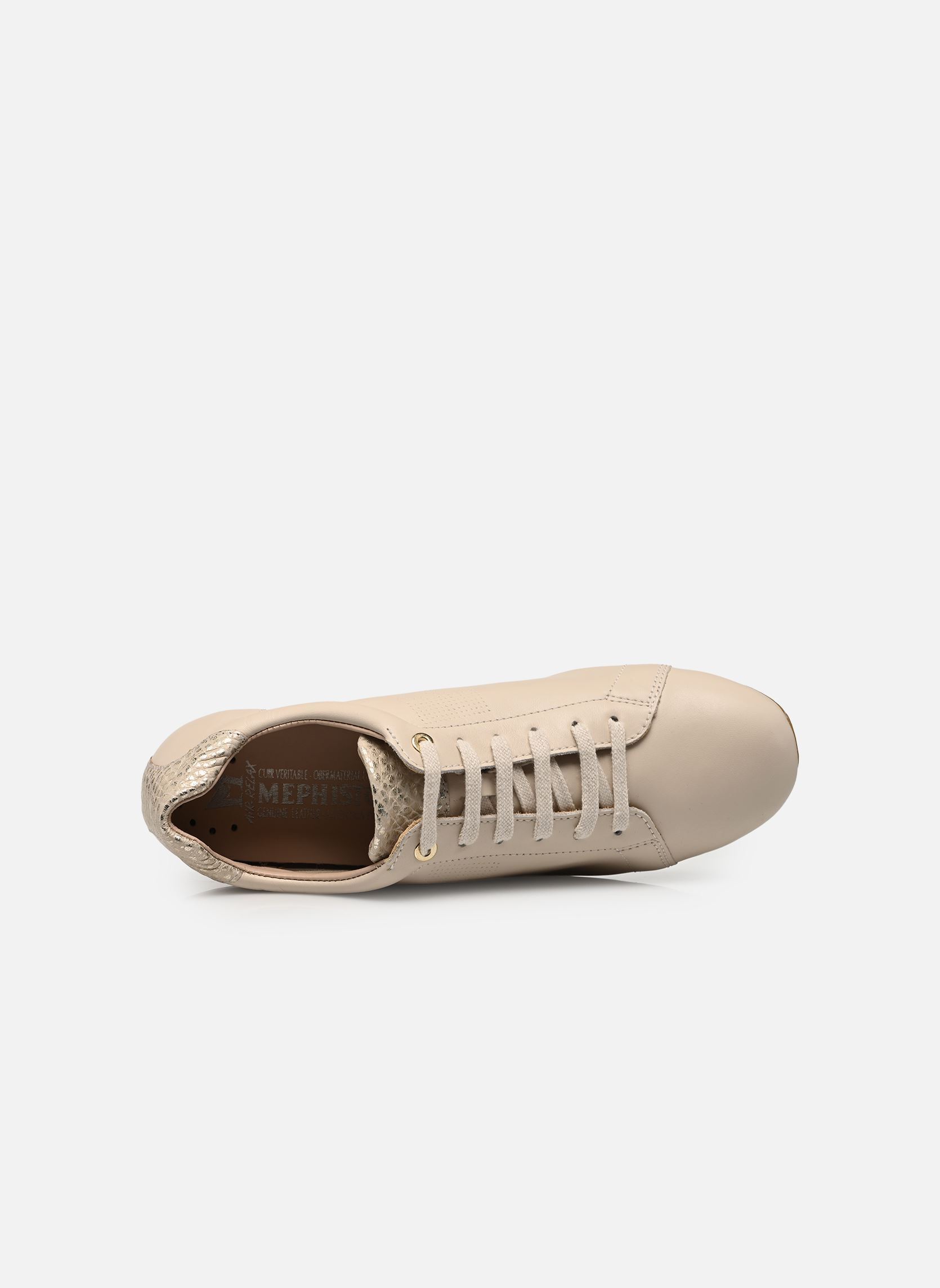 Niedrige Sneaker Bessy damen beige Mephisto Niedrige Sneaker Bessy damen beige Fog