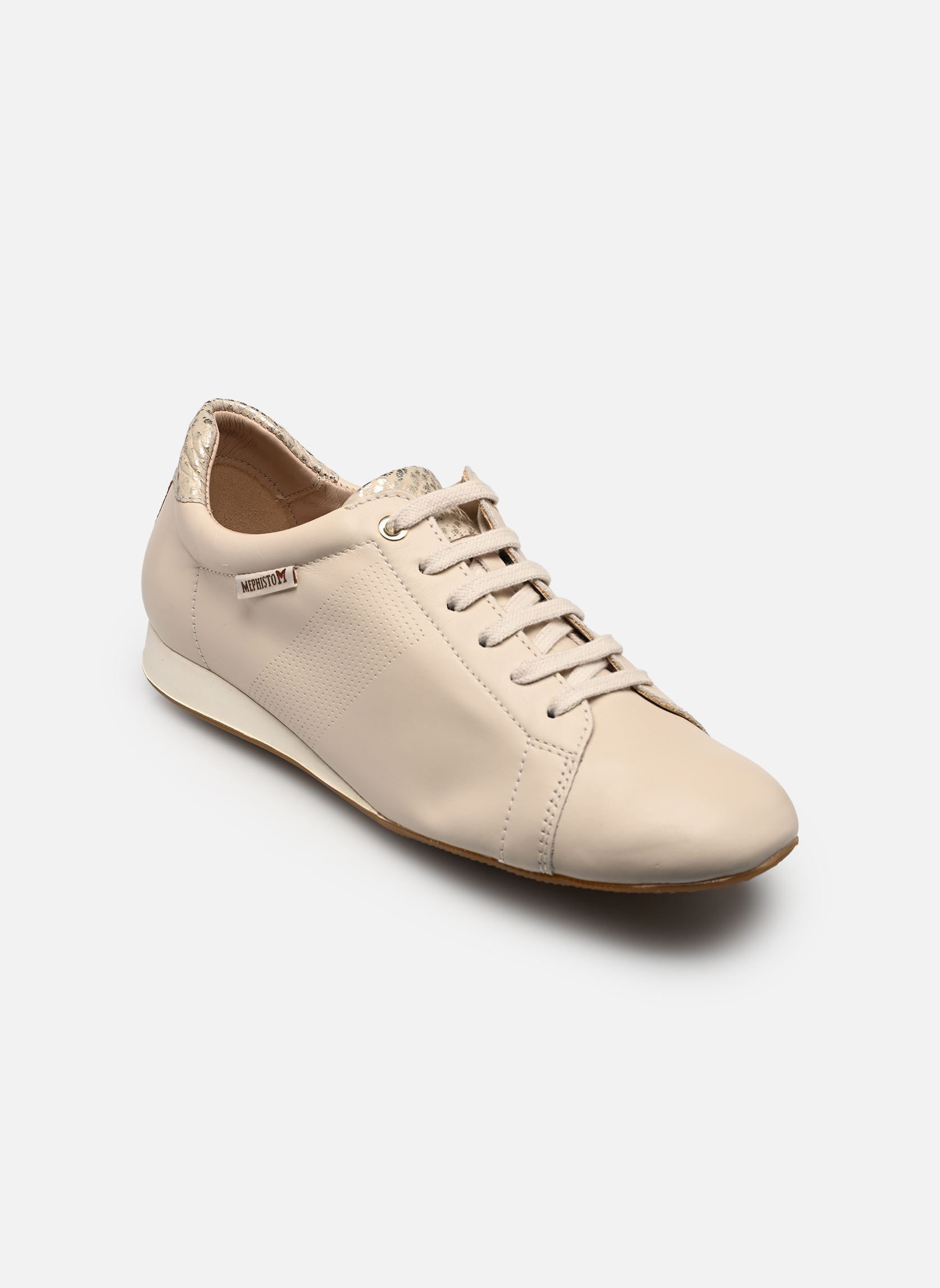 Niedrige Sneaker Bessy damen beige Mephisto Niedrige Sneaker Bessy damen beige Fog