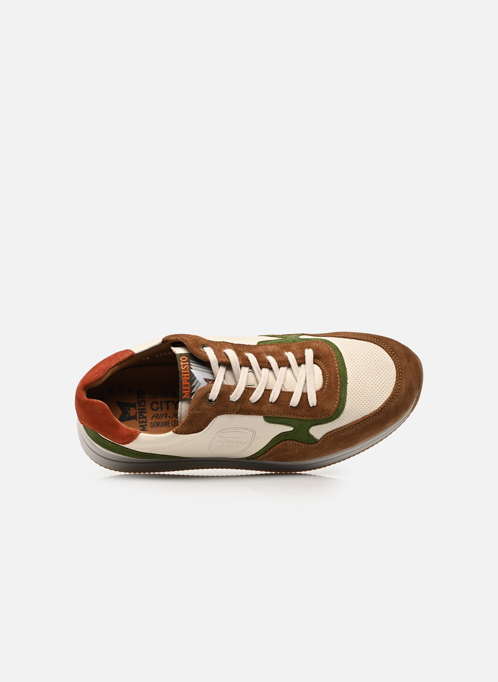 Niedrige Sneaker Garcia herren braun Mephisto Niedrige Sneaker Garcia herren braun Tobacco
