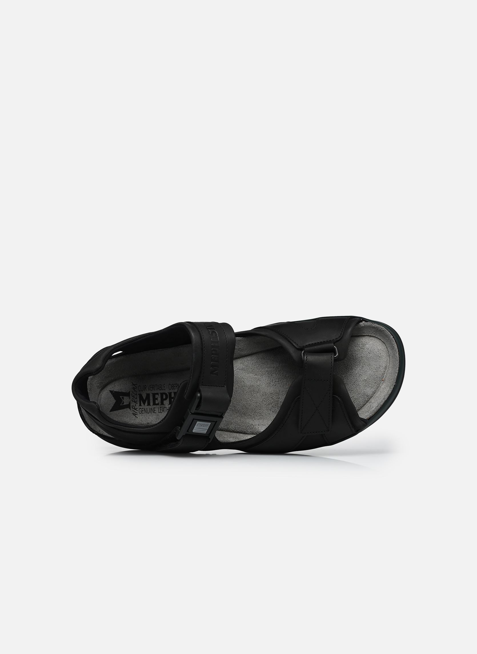 Sandalen und Pantoletten Shark Fit herren schwarz Mephisto Sandalen und Pantoletten Shark Fit herren schwarz Black