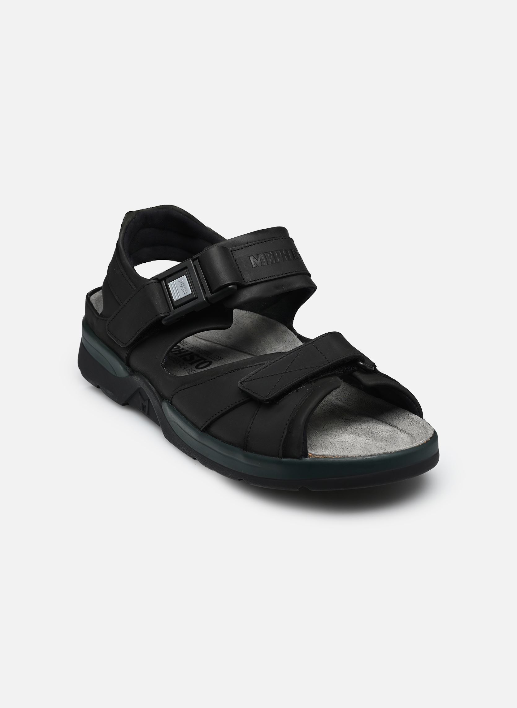 Sandalen und Pantoletten Shark Fit herren schwarz Mephisto Sandalen und Pantoletten Shark Fit herren schwarz Black