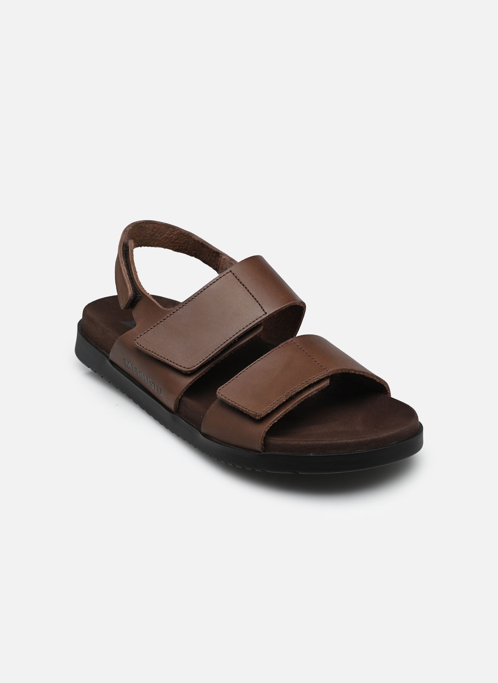 Sandales et mules Gautier homme marron Mephisto Sandales et mules Gautier homme marron Dark Brown