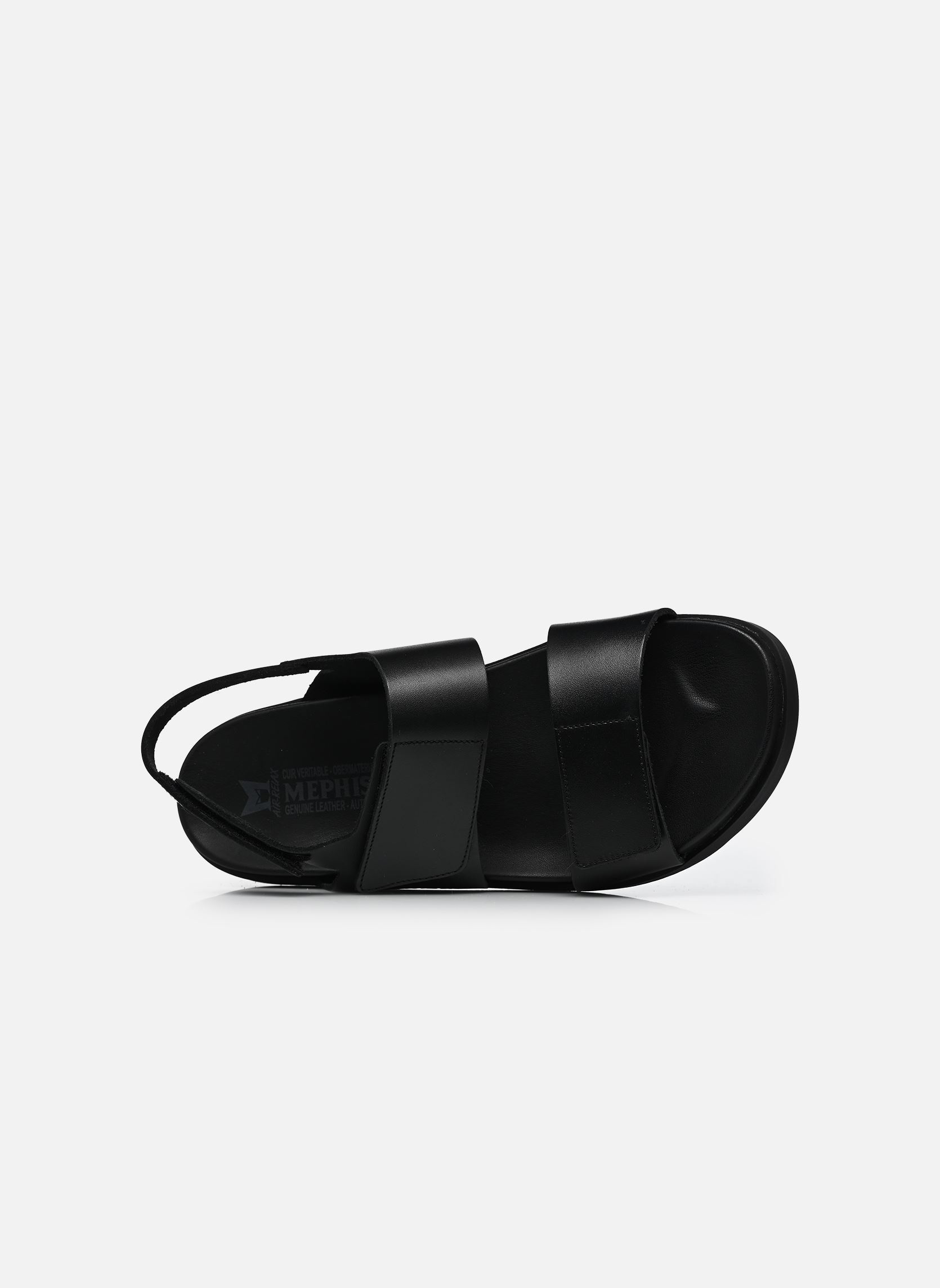 Sandales et mules Gautier homme noir Mephisto Sandales et mules Gautier homme noir Black