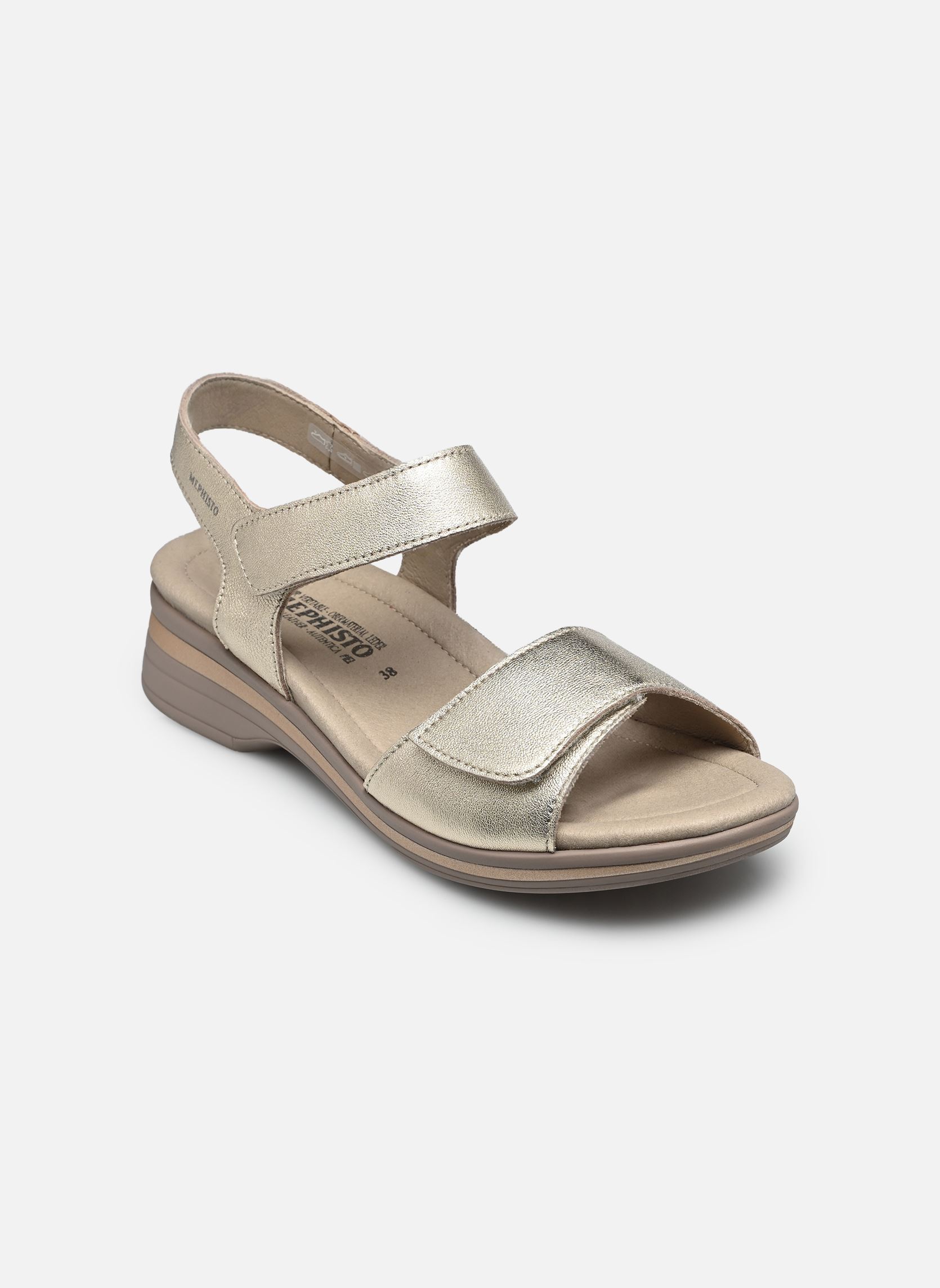 Sandalias Floraline mujer oro y bronce Mephisto Sandalias Floraline mujer oro y bronce Gold