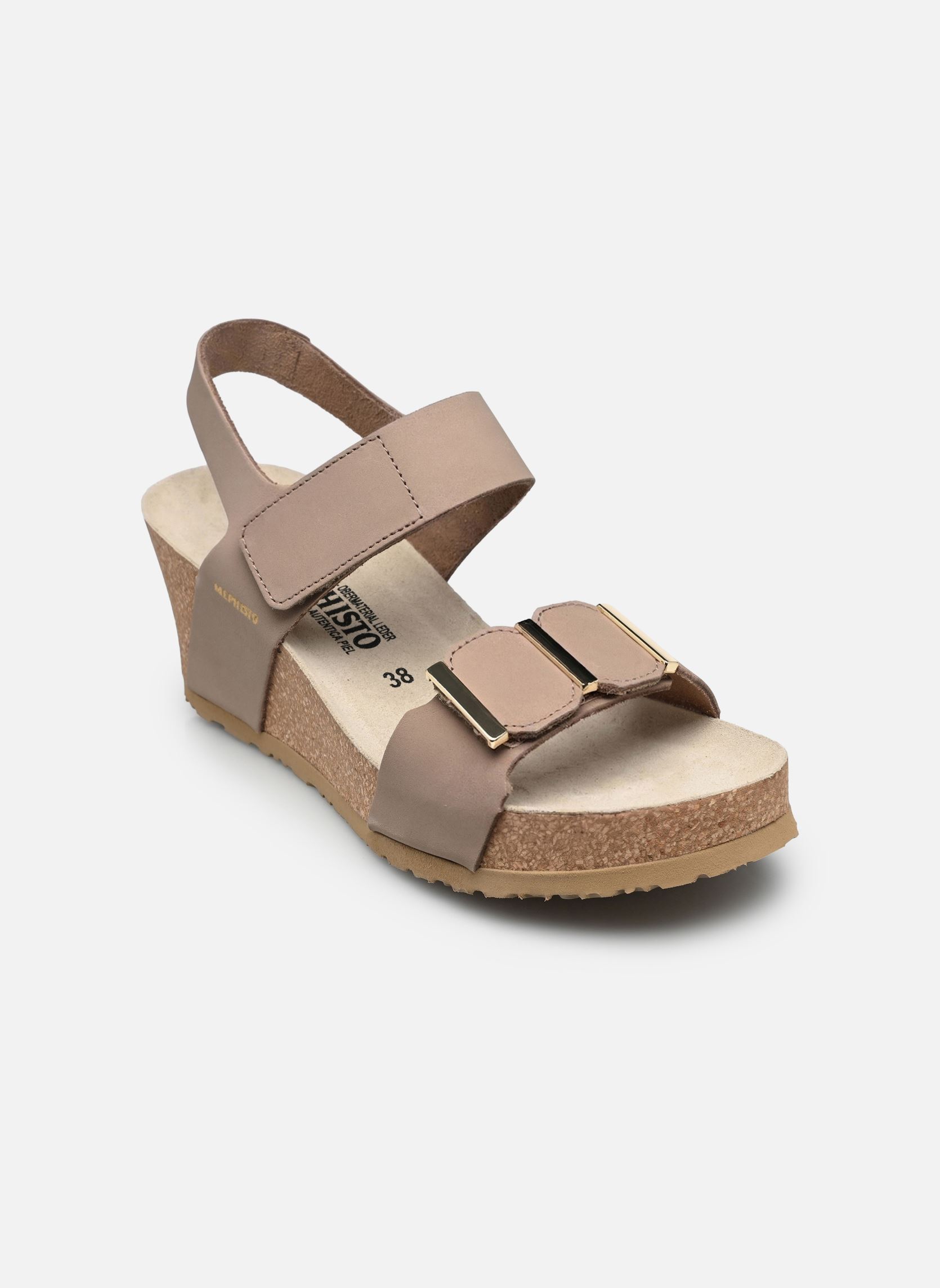 Keil- und Plateausandalen Leonore damen beige Mephisto Keil- und Plateausandalen Leonore damen beige Light Taupe