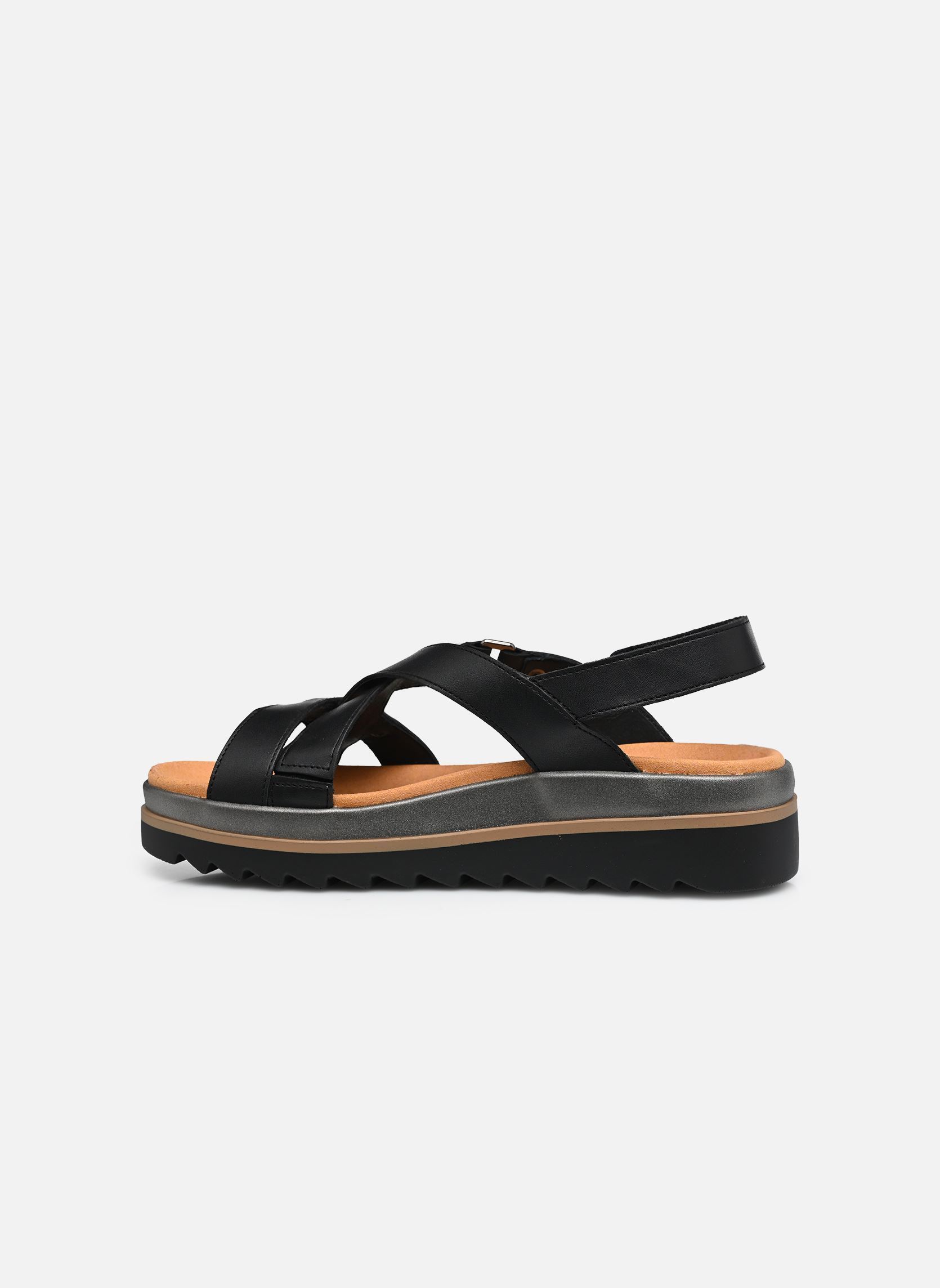 Keil- und Plateausandalen Dalma damen schwarz Mephisto Keil- und Plateausandalen Dalma damen schwarz Black