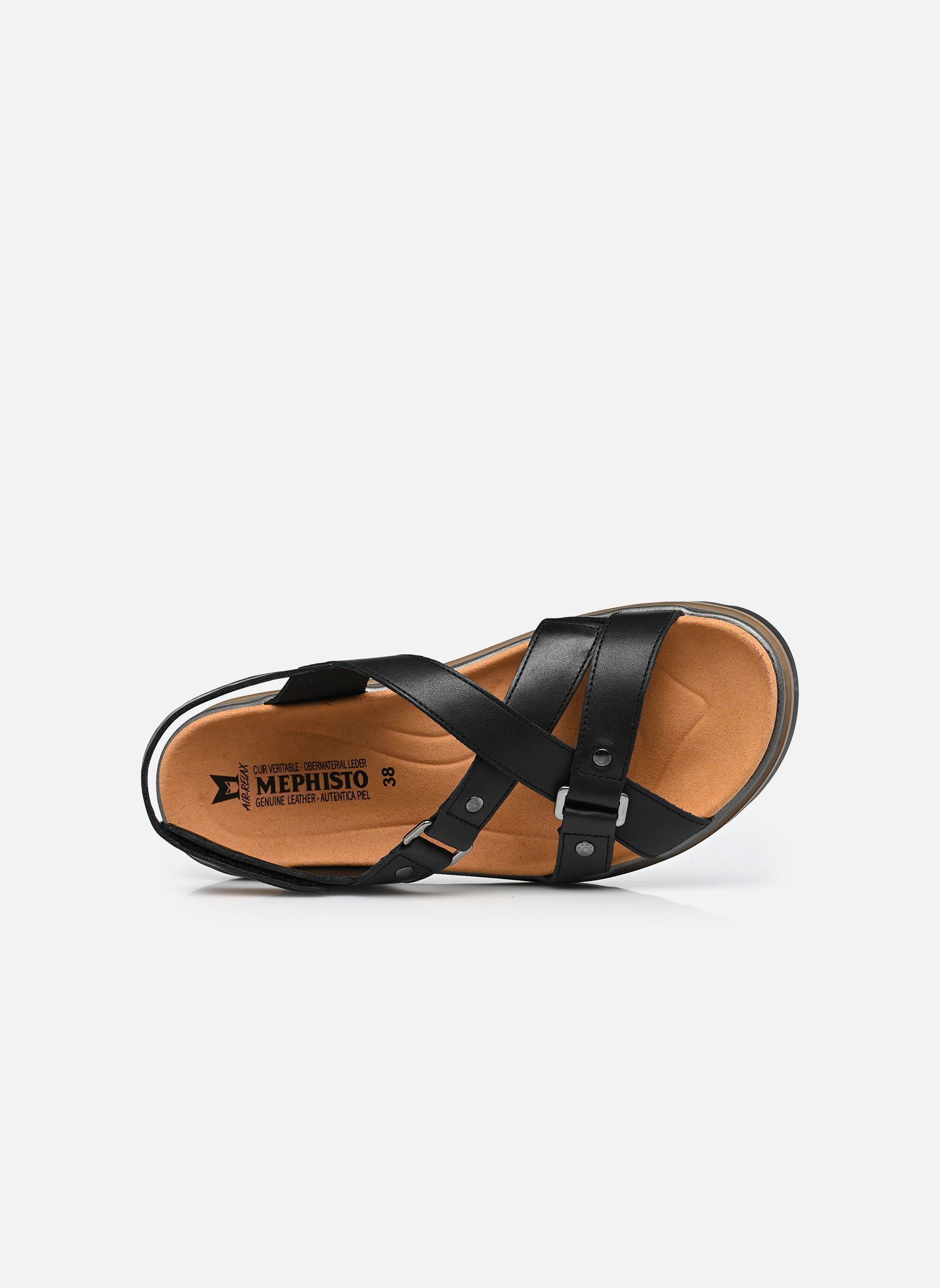 Keil- und Plateausandalen Dalma damen schwarz Mephisto Keil- und Plateausandalen Dalma damen schwarz Black