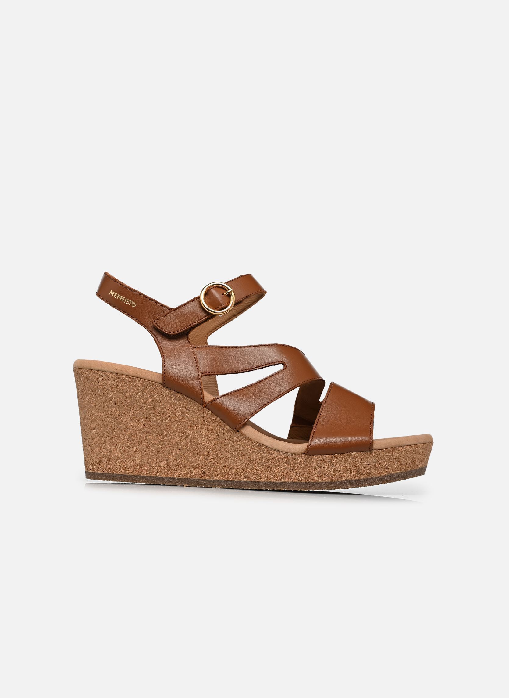 Sandales compensées et plateformes Nonnie femme rouge Mephisto Sandales compensées et plateformes Nonnie femme rouge Chili