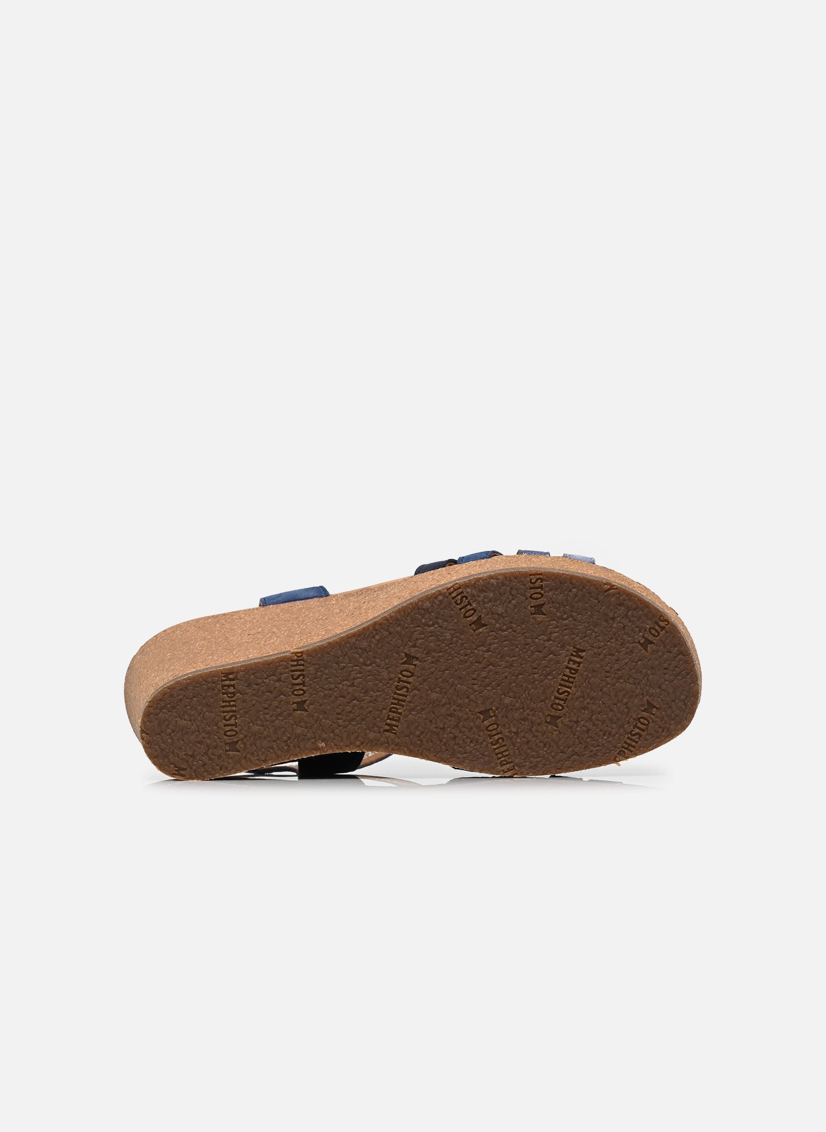 Keil- und Plateausandalen Niagara damen blau Mephisto Keil- und Plateausandalen Niagara damen blau Sea blue
