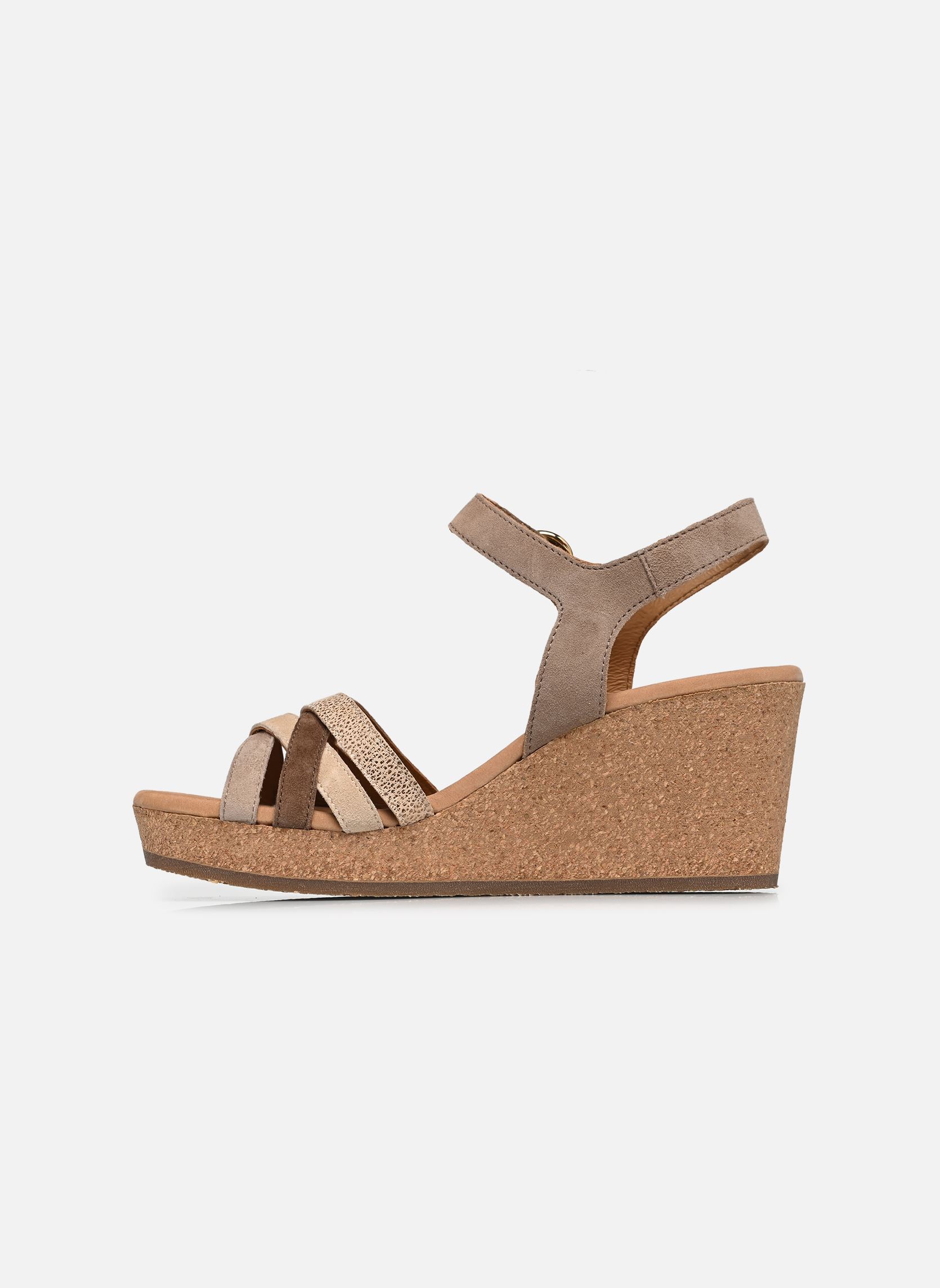 Sandales compensées et plateformes Niagara femme beige Mephisto Sandales compensées et plateformes Niagara femme beige Beige