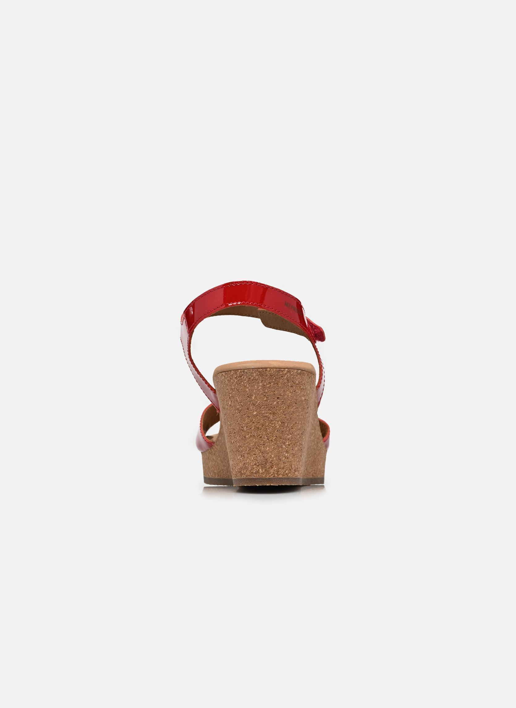 Sandales compensées et plateformes Natalya femme rouge Mephisto Sandales compensées et plateformes Natalya femme rouge SCARLET