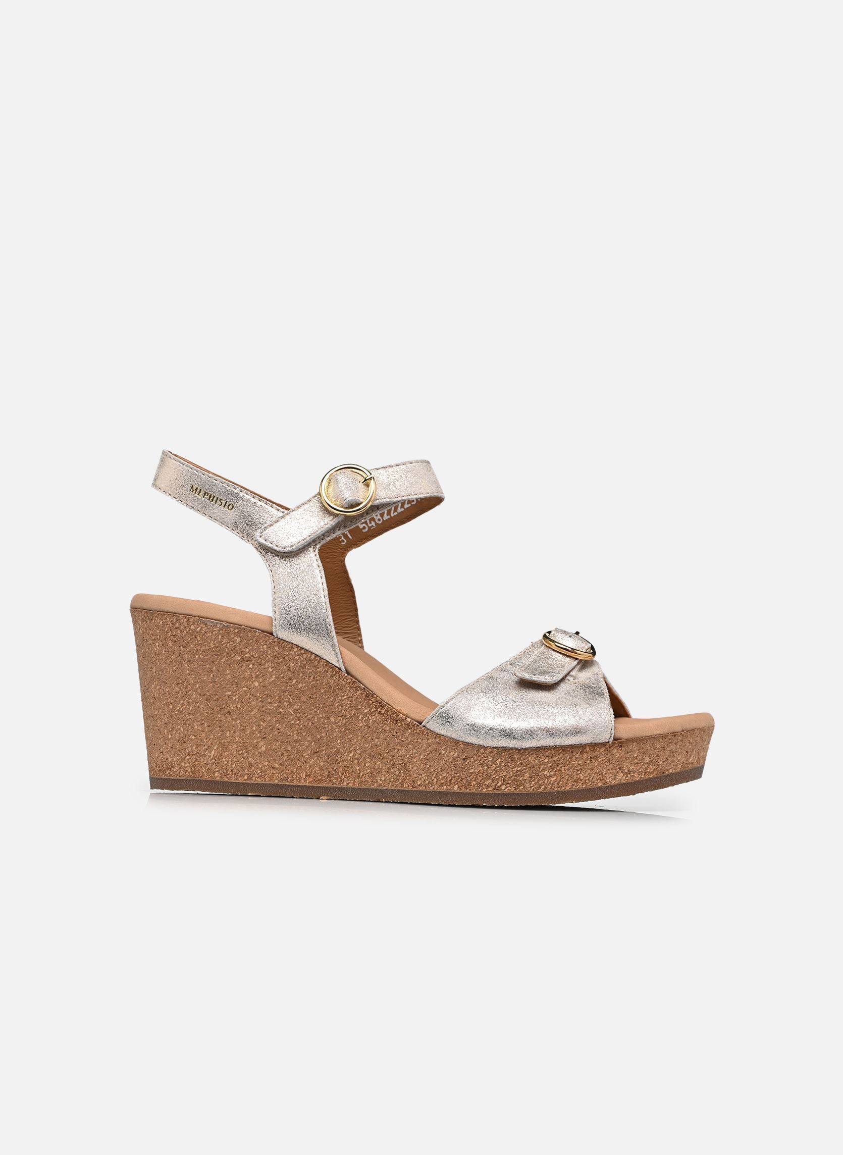 Keil- und Plateausandalen Natalya damen beige Mephisto Keil- und Plateausandalen Natalya damen beige Sand