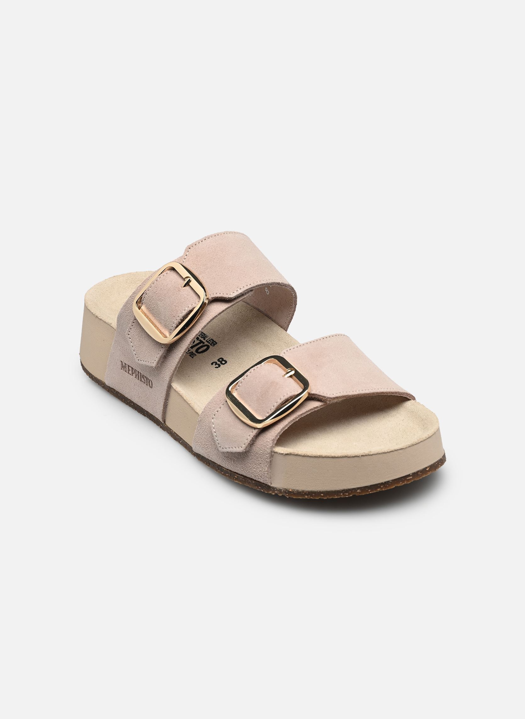 Mules Bayane femme beige Mephisto Mules Bayane femme beige Light sand