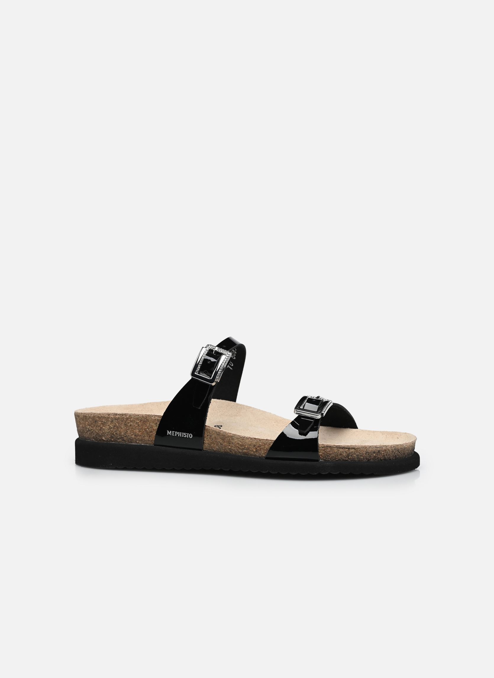 Pantoletten Halya damen schwarz Mephisto Pantoletten Halya damen schwarz Black