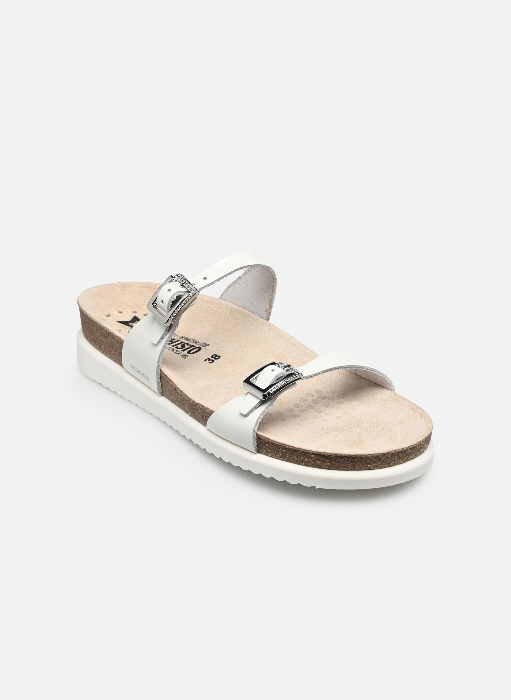 Pantoletten Halya damen weiß Mephisto Pantoletten Halya damen weiß White