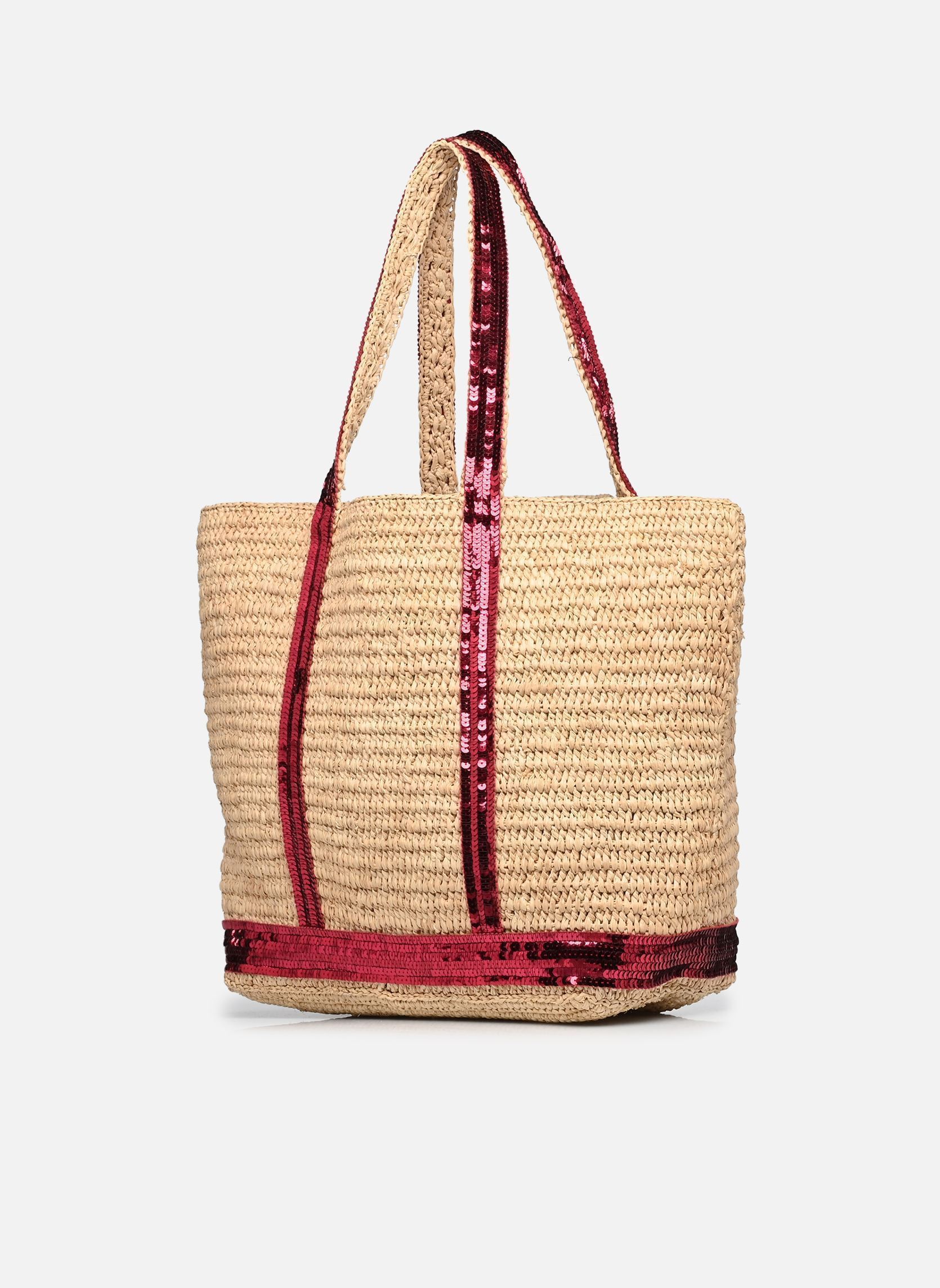 Shopper Cabas M Raphia et Paillettes N damen rot Vanessa Bruno Shopper Cabas M Raphia et Paillettes N damen rot LIPSTICK