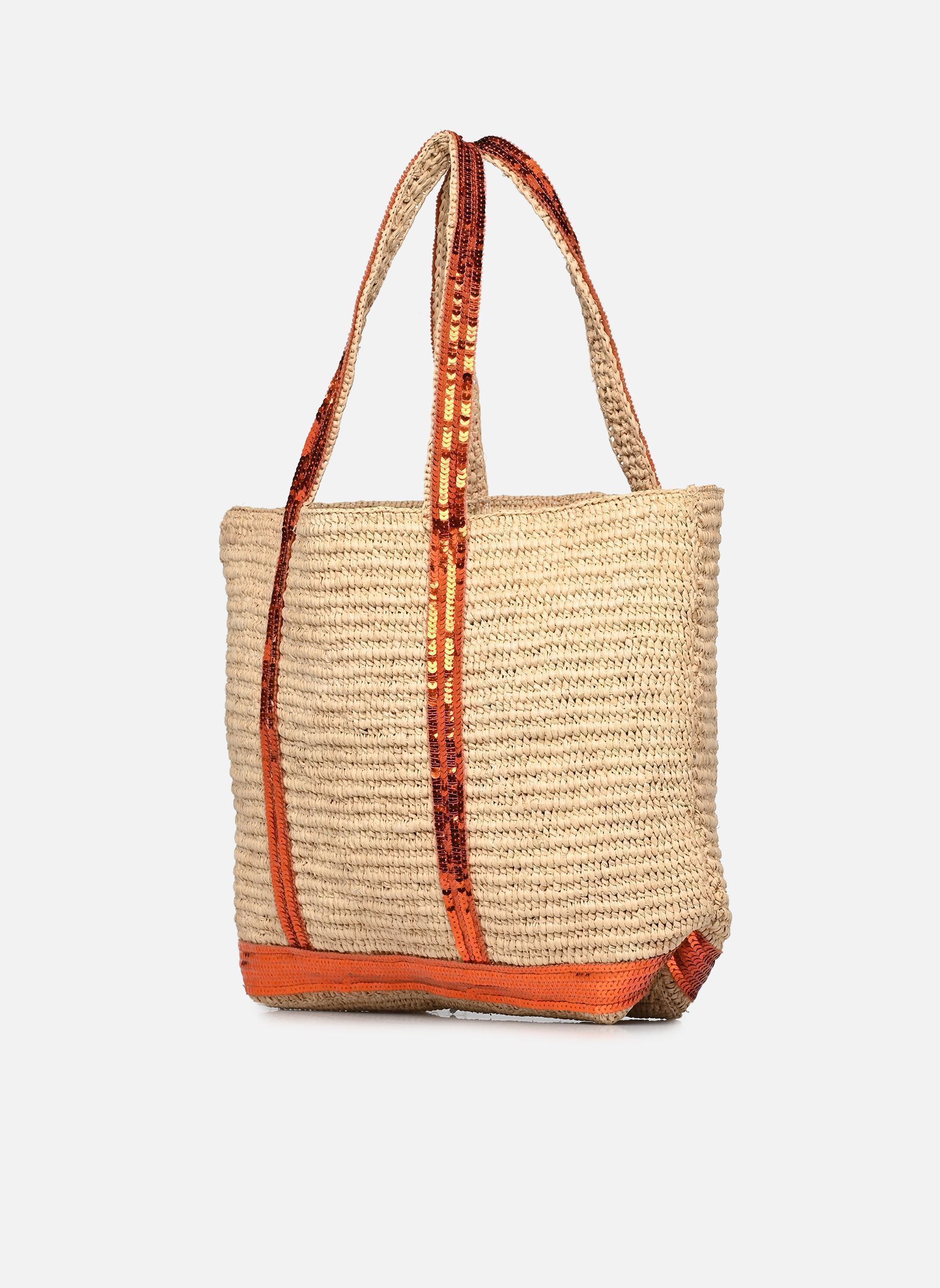 Shopper Cabas M Raphia et Paillettes N damen beige Vanessa Bruno Shopper Cabas M Raphia et Paillettes N damen beige MANDARINE