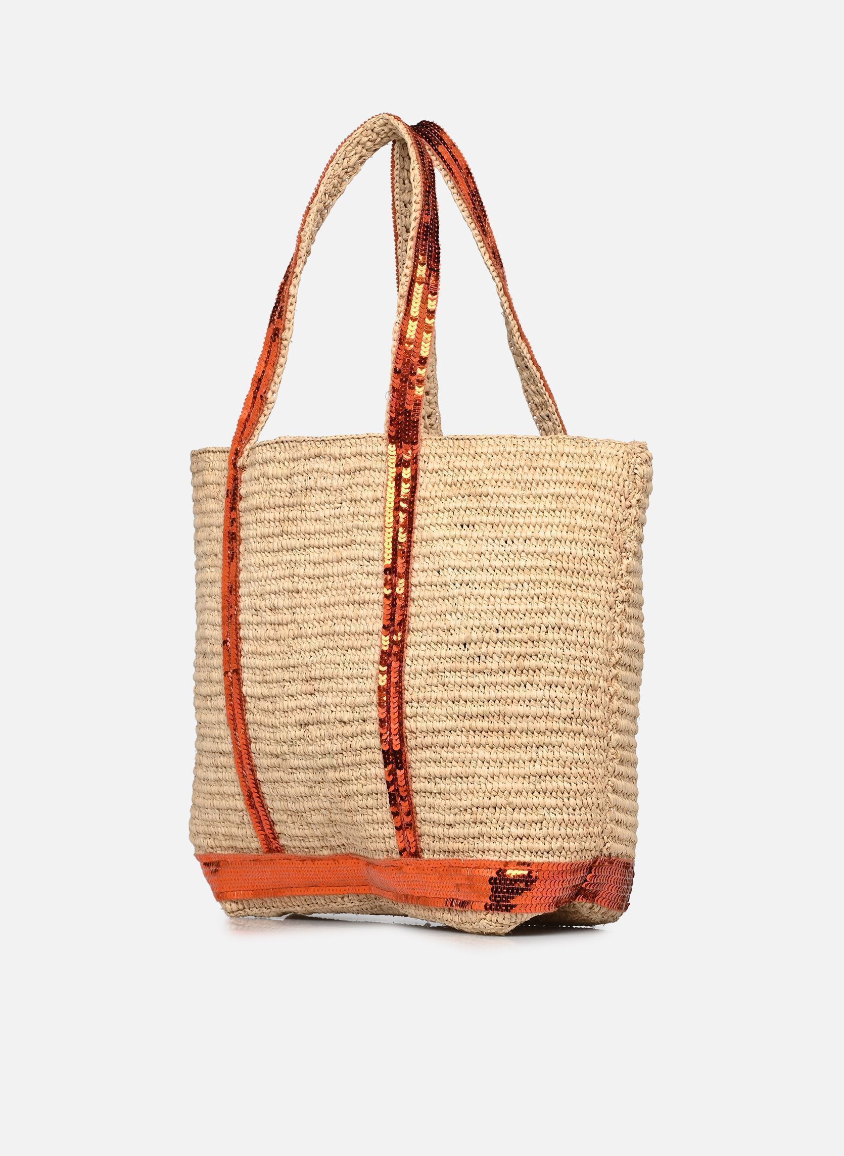 Shopper Cabas M Raphia et Paillettes N damen beige Vanessa Bruno Shopper Cabas M Raphia et Paillettes N damen beige MANDARINE