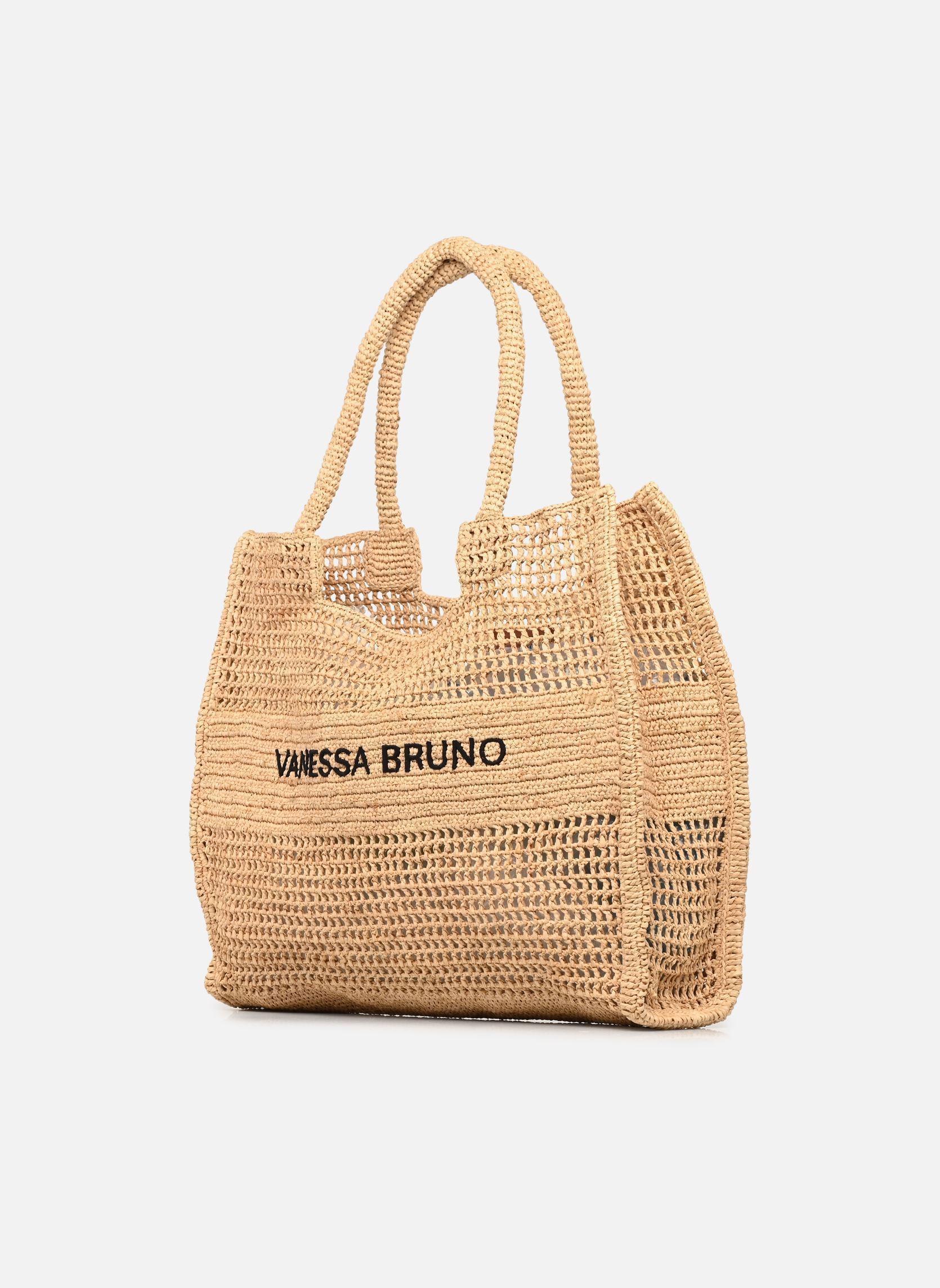 Paniers PANIER GM femme beige Vanessa Bruno Paniers PANIER GM femme beige SABLE/NOIR