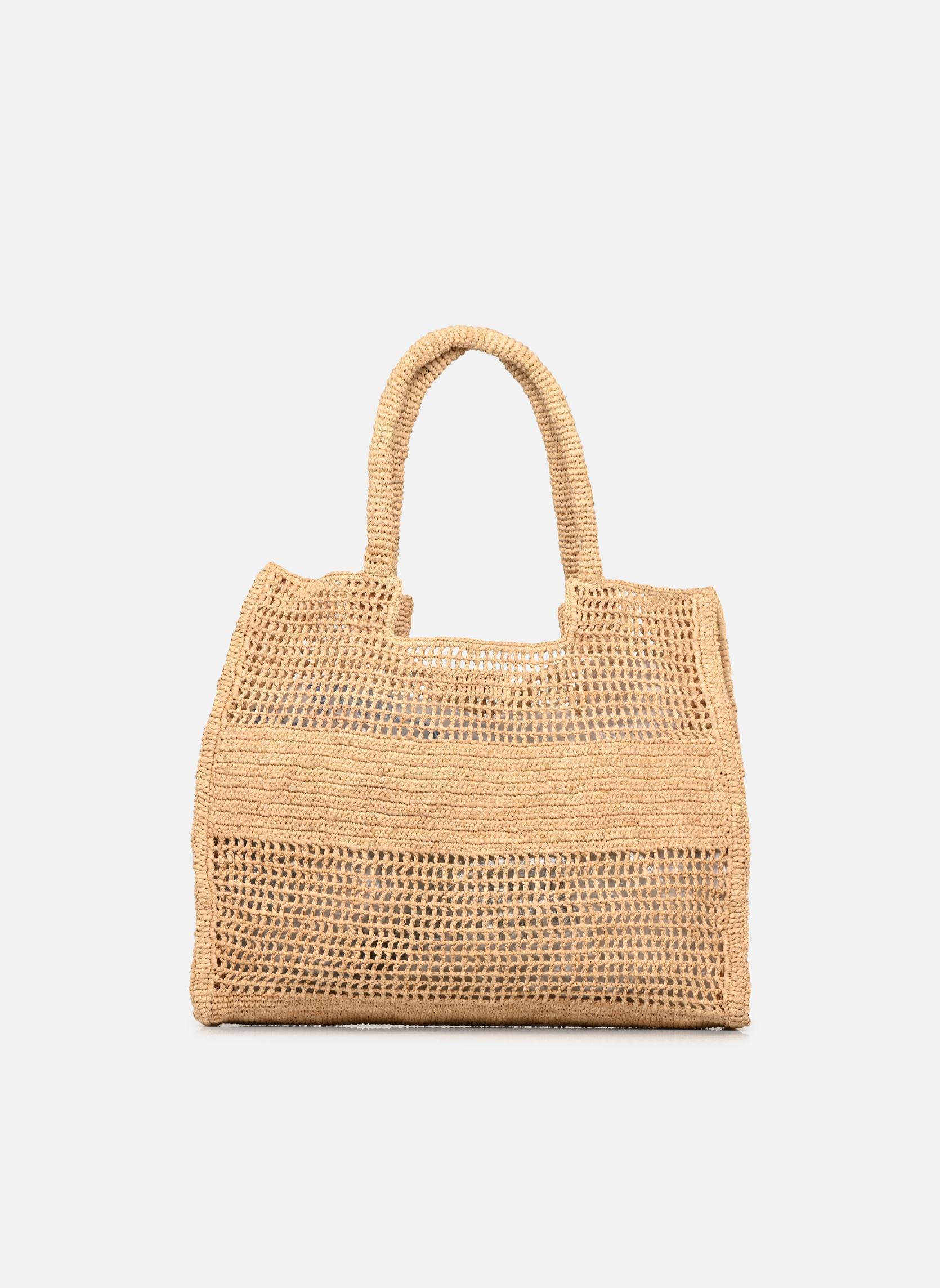 Paniers PANIER GM femme beige Vanessa Bruno Paniers PANIER GM femme beige SABLE/NOIR