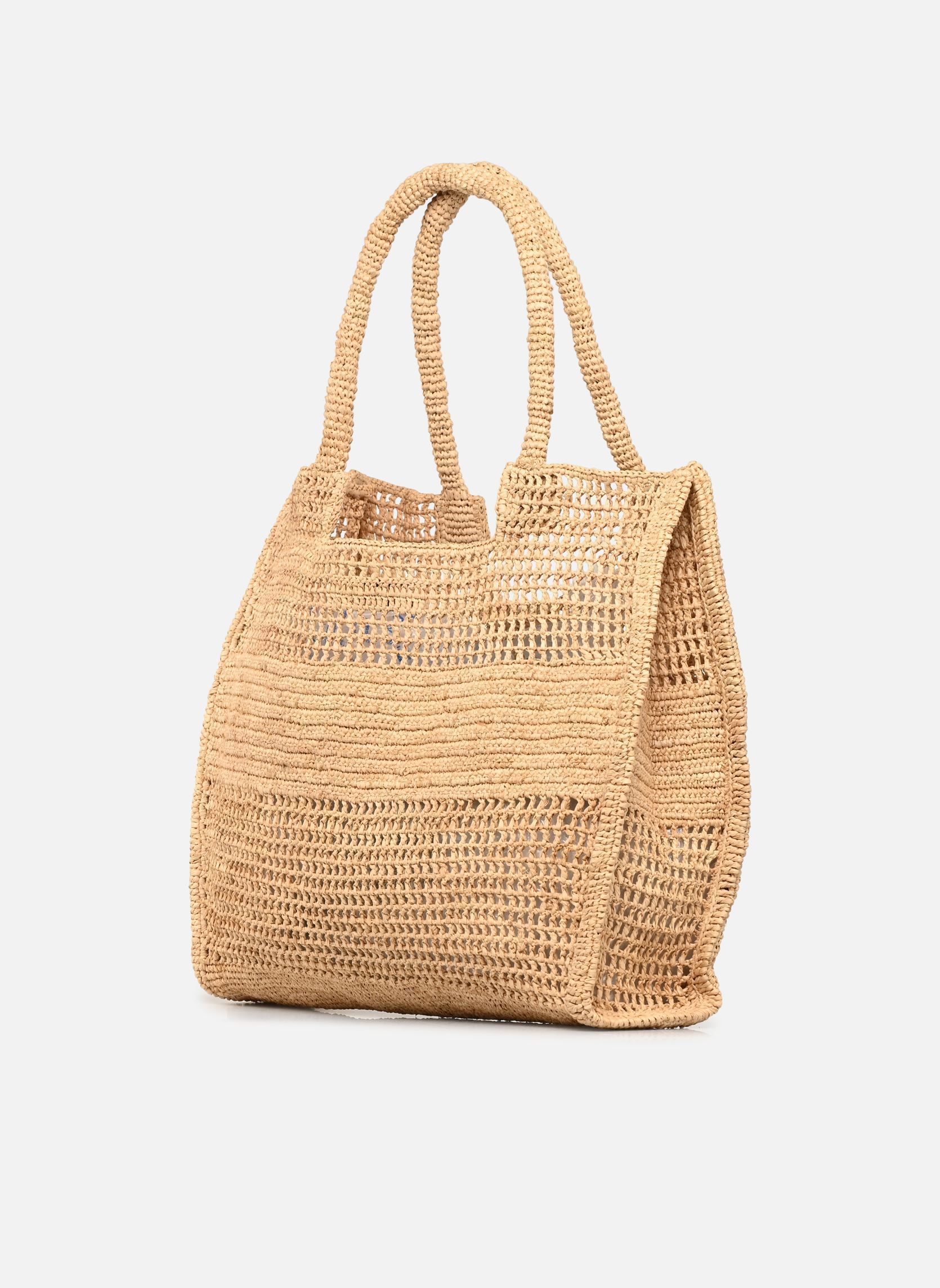 Paniers PANIER GM femme beige Vanessa Bruno Paniers PANIER GM femme beige SABLE/NOIR