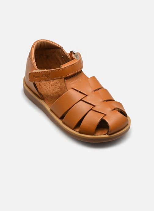 Pom d Api Sandalen Poppy Air Pur Dad jungen braun