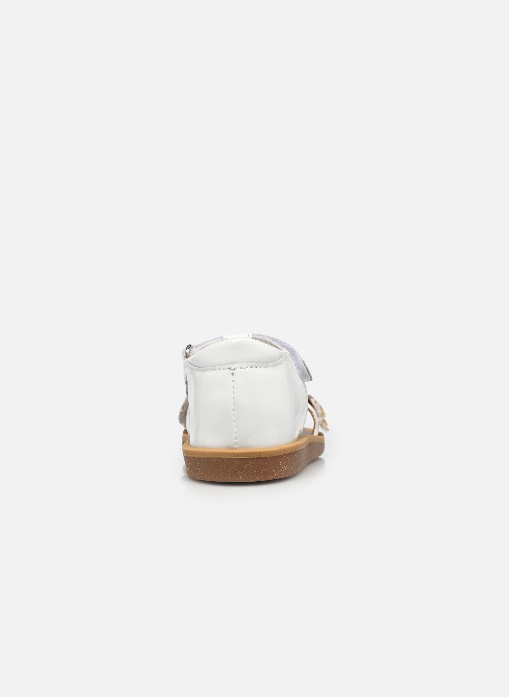 Sandales Poppy Strass Flowers fille blanc Pom d Api Sandales Poppy Strass Flowers fille blanc Blanco-Multi