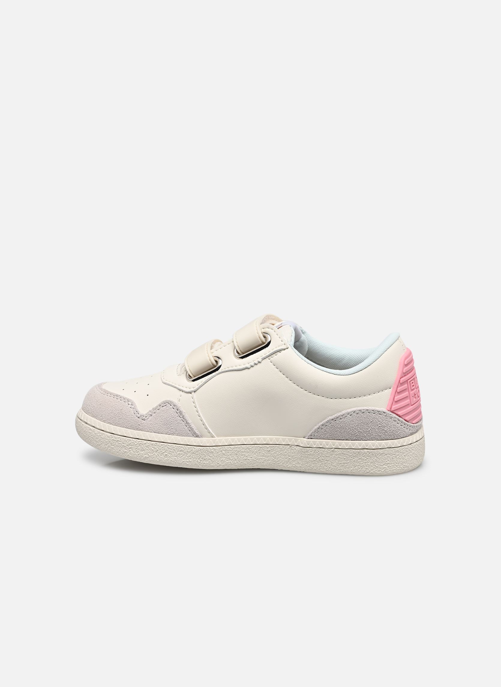 Niedrige Sneaker BT KIX EASY LO CUT mädchen weiß Bonton Niedrige Sneaker BT KIX EASY LO CUT mädchen weiß Off White-Pink