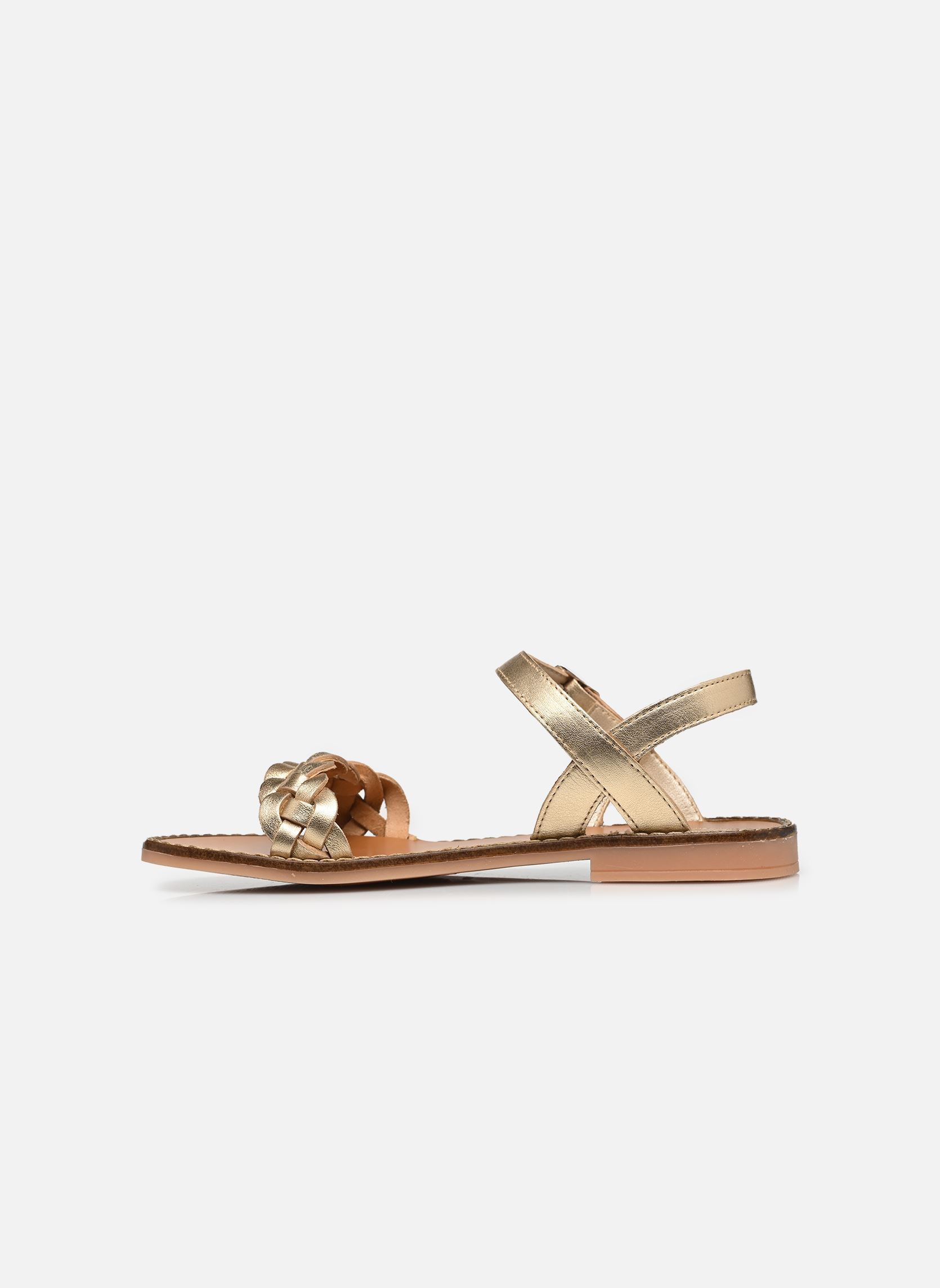 Sandales T&C 10 NAT fille or et bronze Tartine et Chocolat Sandales T&C 10 NAT fille or et bronze Platine
