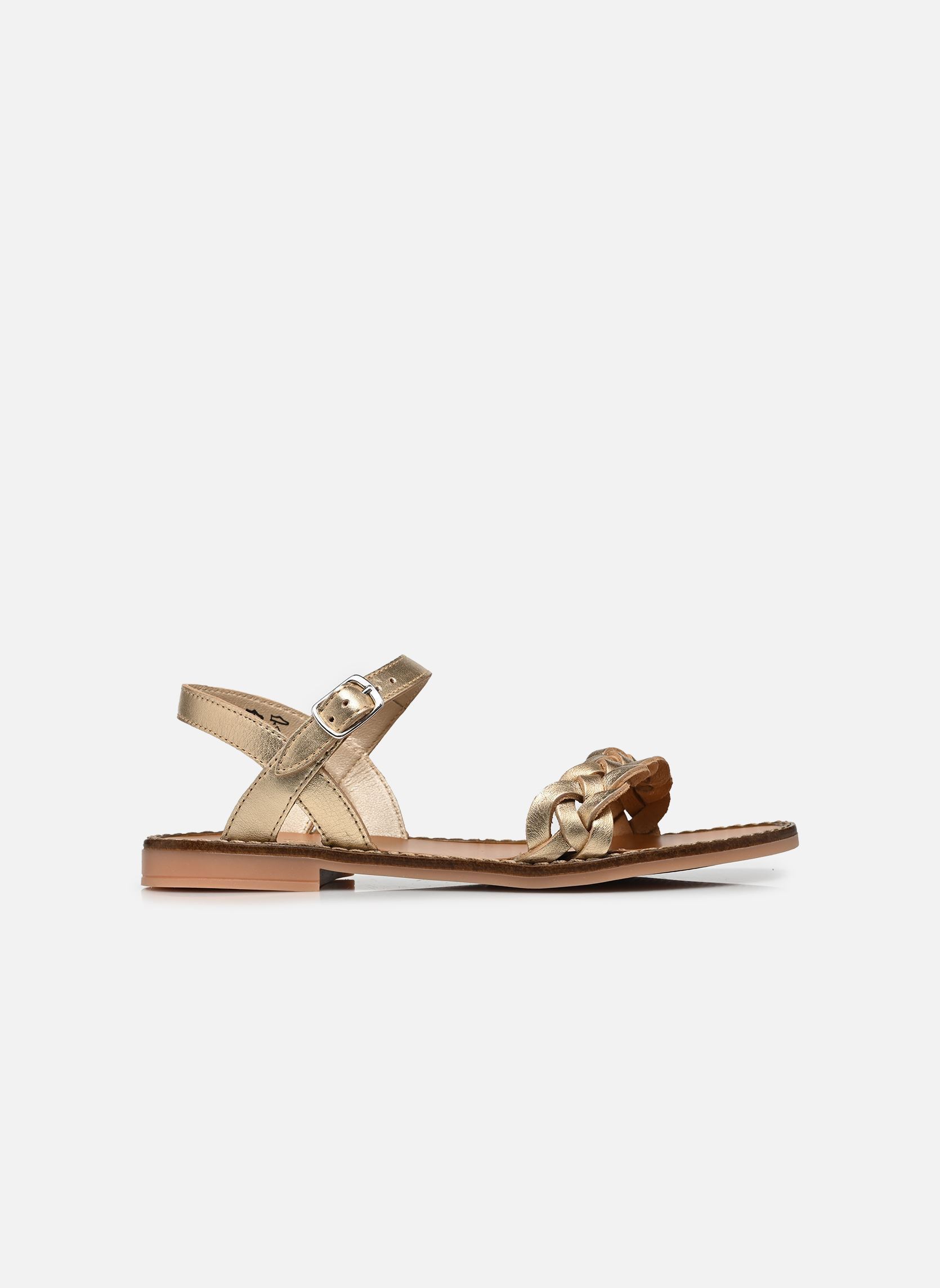 Sandales T&C 10 NAT fille or et bronze Tartine et Chocolat Sandales T&C 10 NAT fille or et bronze Platine