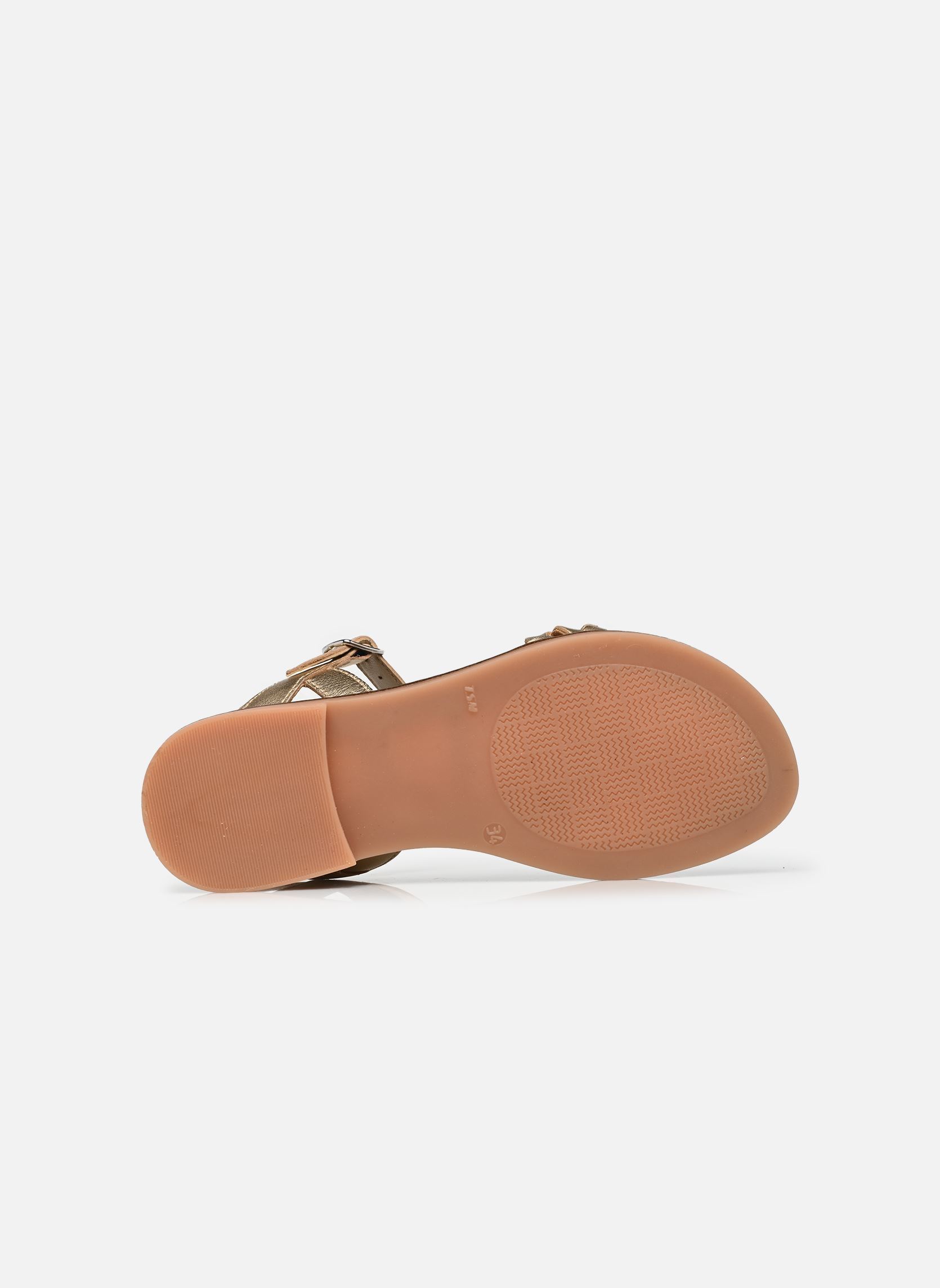 Sandales T&C 10 NAT fille or et bronze Tartine et Chocolat Sandales T&C 10 NAT fille or et bronze Platine