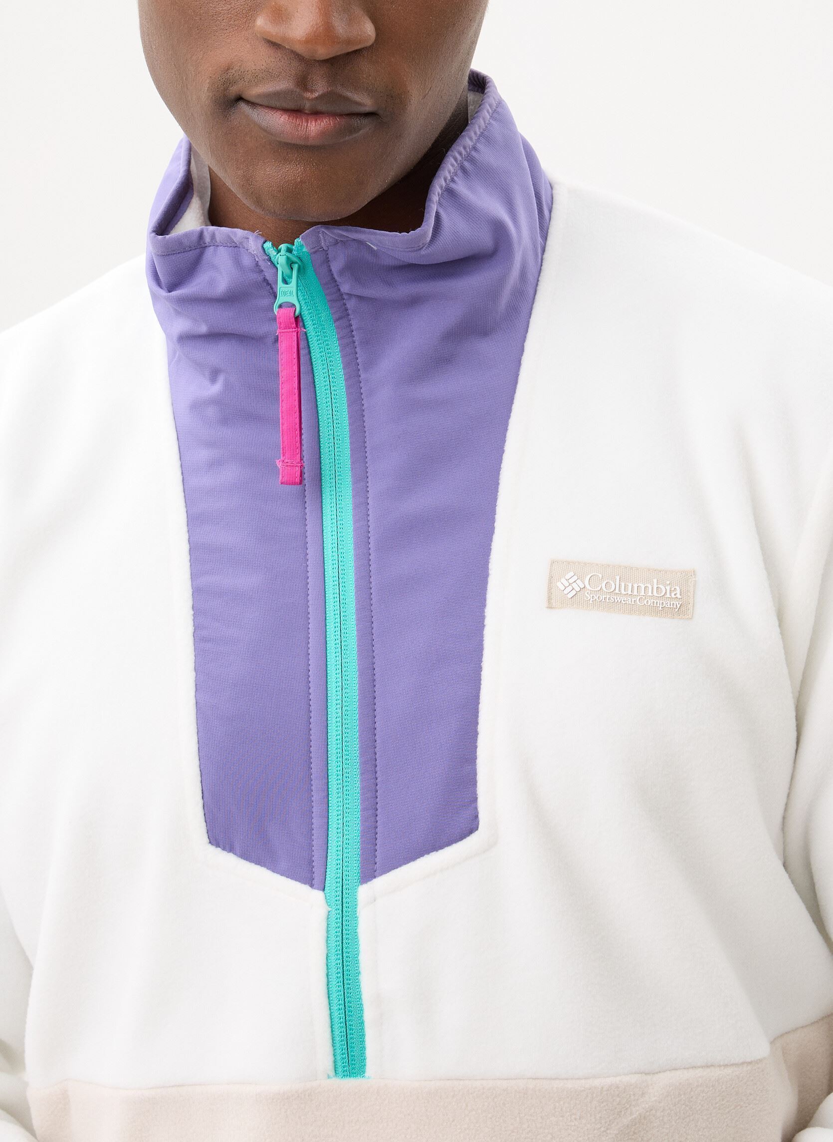 Sweaters met rits Sequoia Grove™ Half Zip Fleece heren wit Columbia Sweaters met rits Sequoia Grove™ Half Zip Fleece heren wit SEA SALT, STORMWATCH